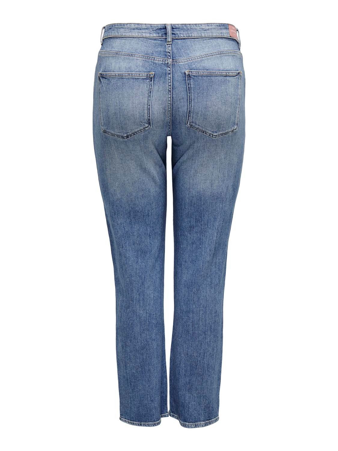 ONLY CARMAKOMA High-waist jeans CARMEGAN HW WIDE DNM AZG122 BF