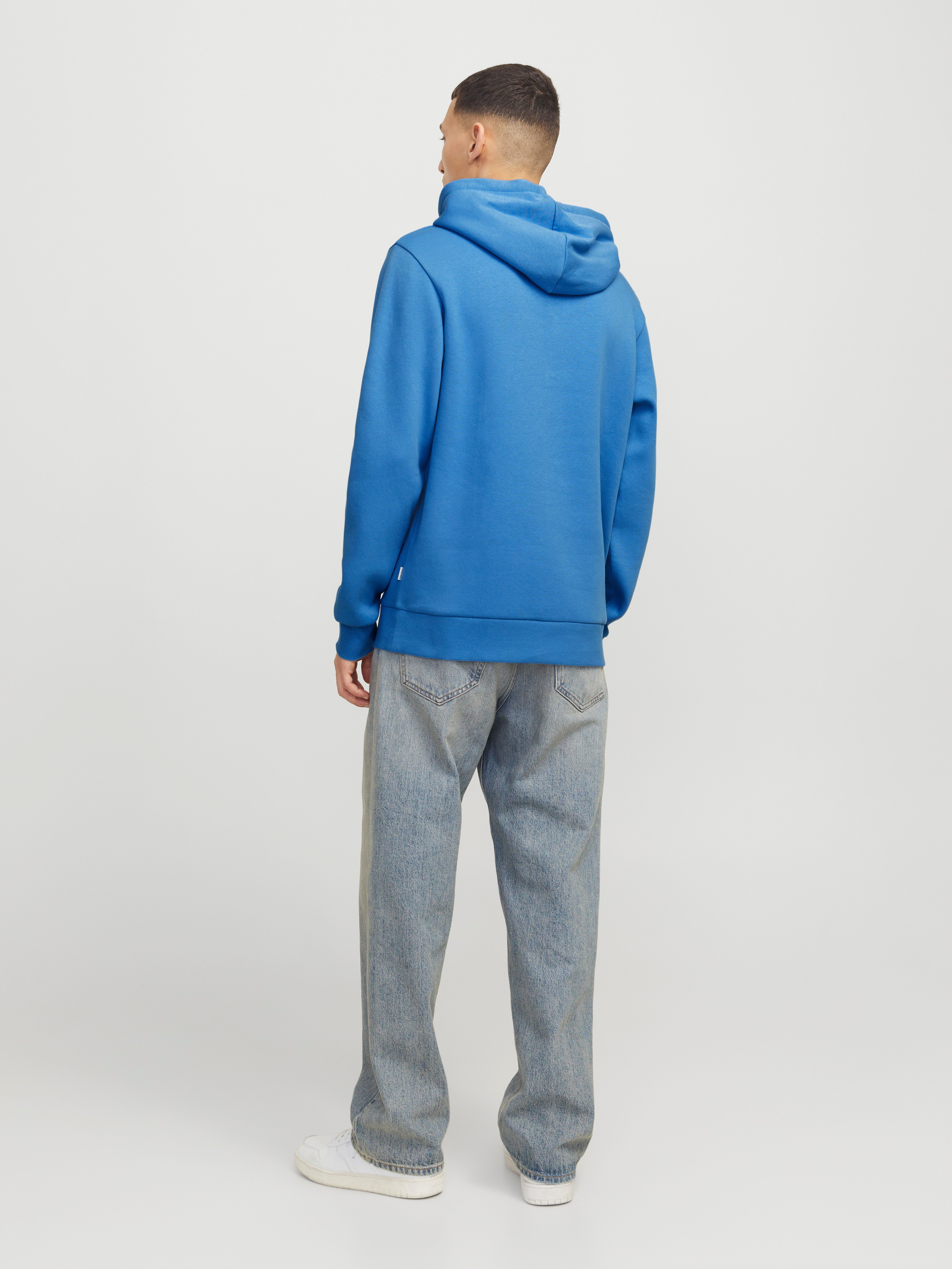 Jack & Jones Hoodie JJELOGO SWEAT HOOD 2 COL 24 25 NOOS