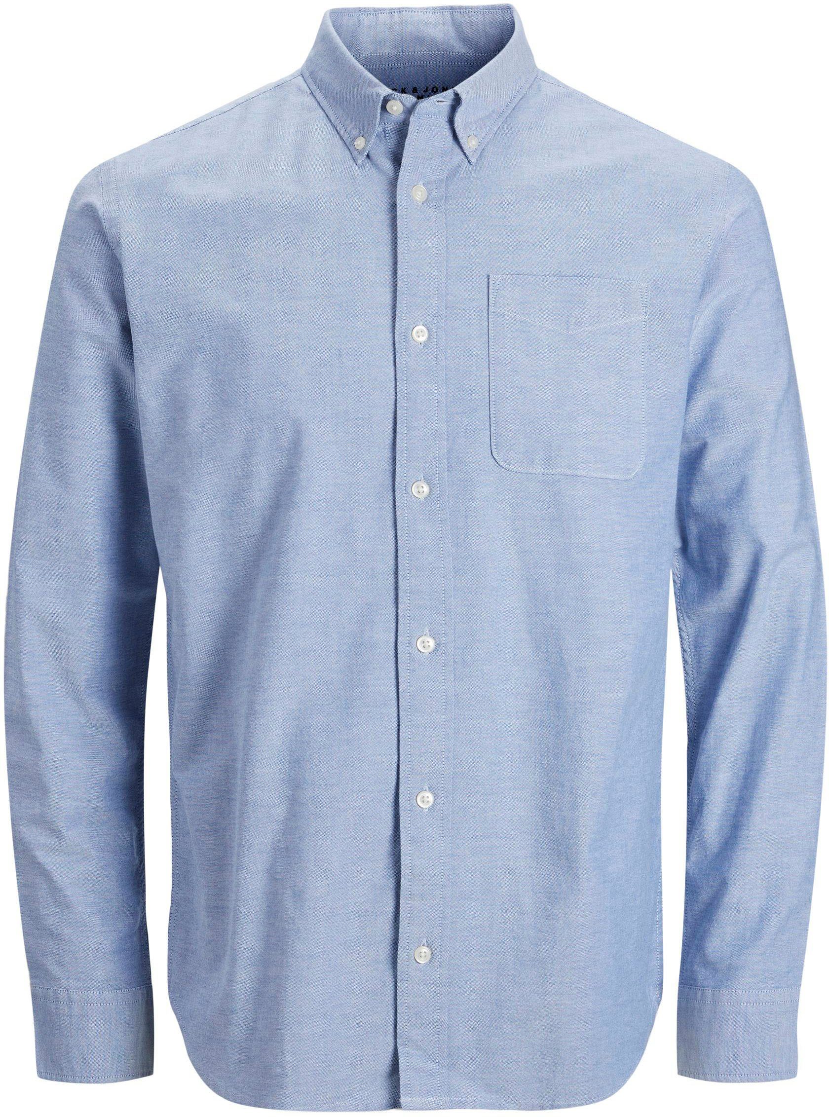 Jack & Jones Overhemd met lange mouwen BROOK OXFORD met button-downkraag