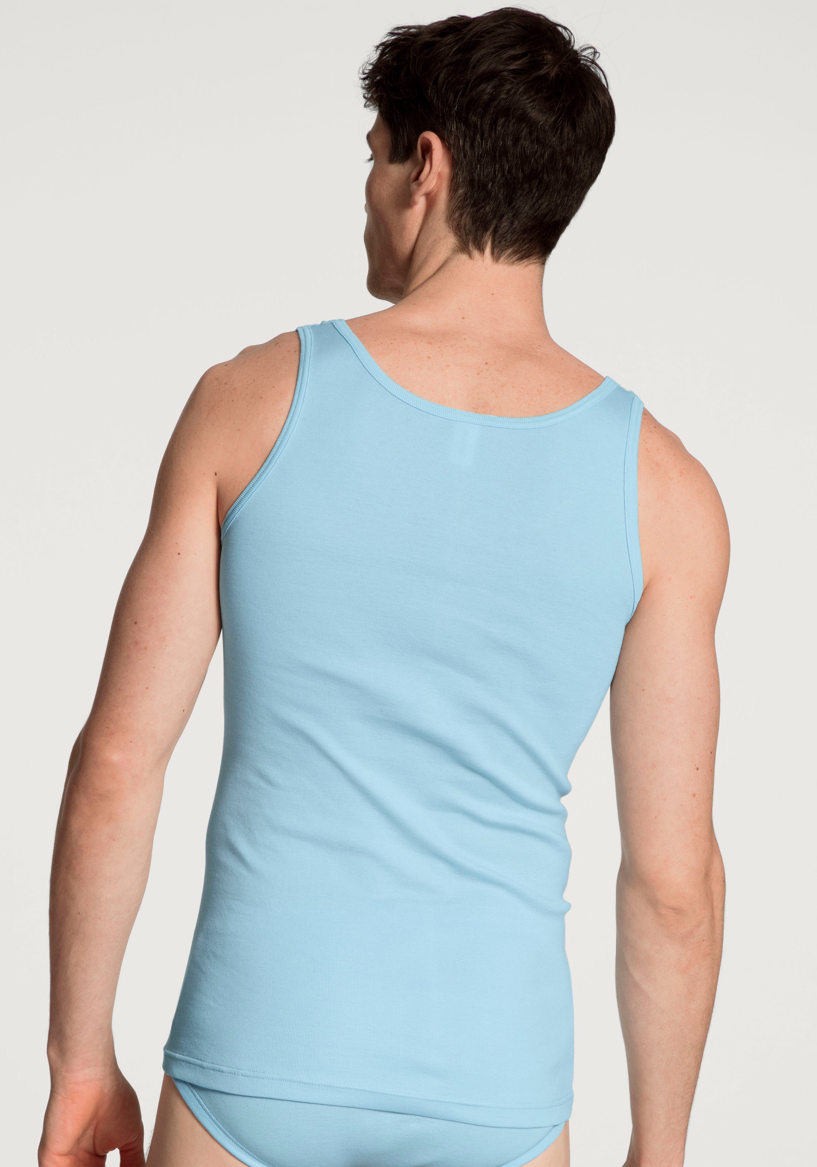 CALIDA Hemd Twisted Cotton met klassieke vorm