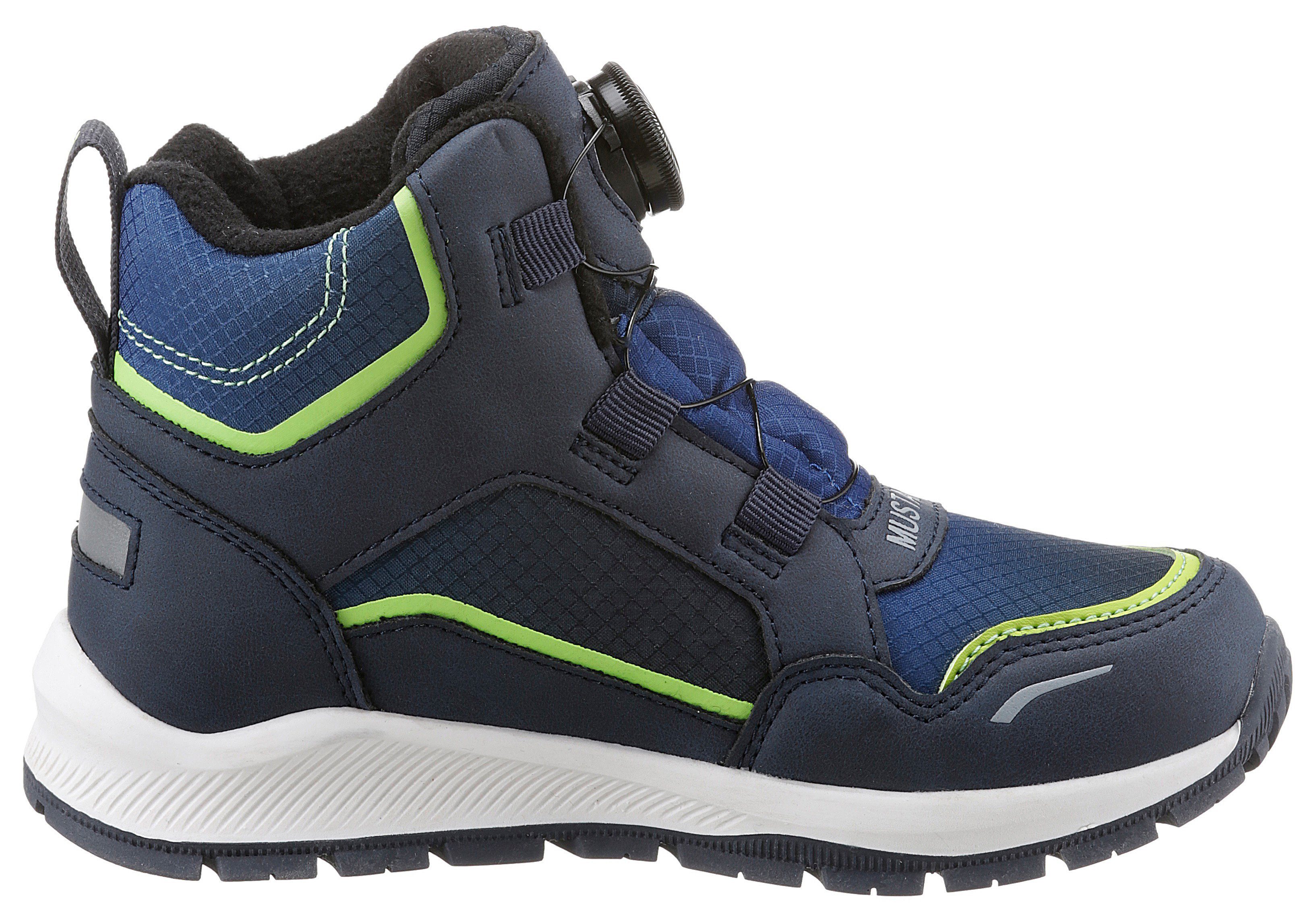 Mustang Shoes Winterlaarzen , winterenkellaarsjes, snowboots met snel sluiting en tex