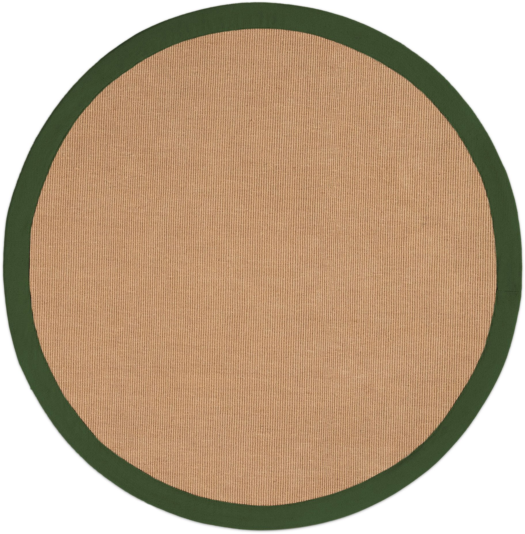 carpetfine Sisalkleed Sisal met gekleurd randdessin, antislip achterzijde