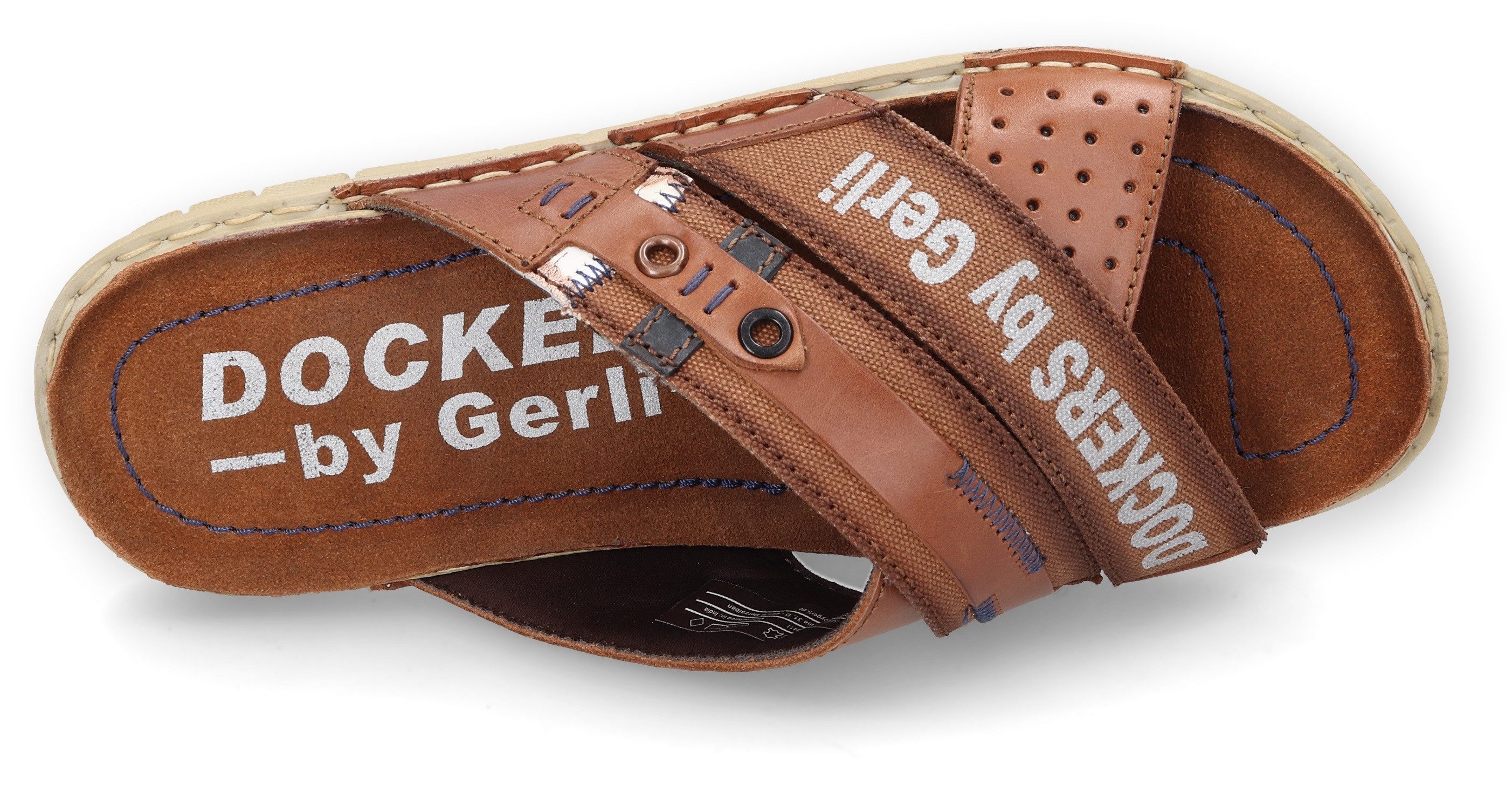 Dockers by Gerli Slippers zomerschoen, slippers met kruisbandage