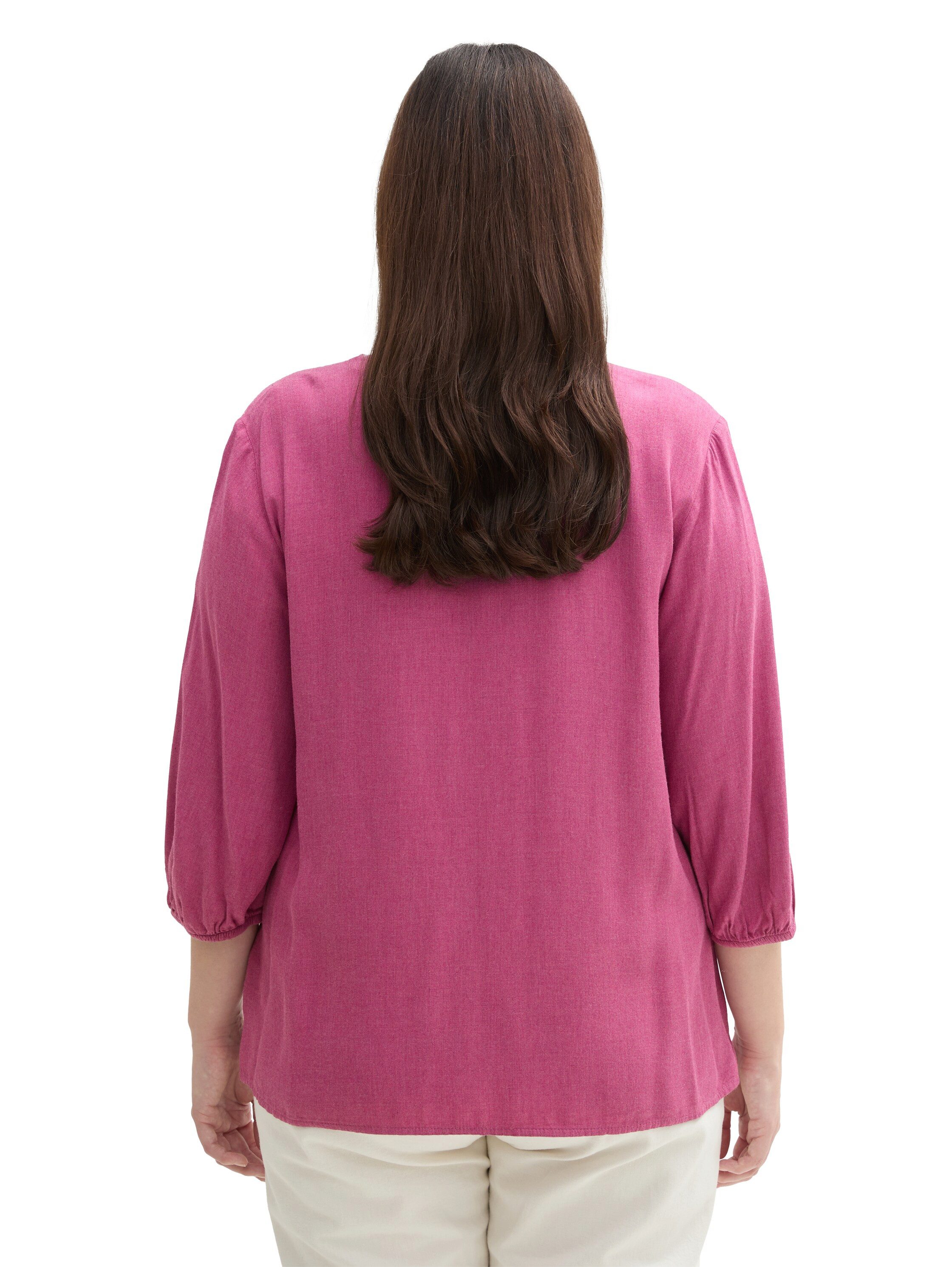 TOM TAILOR MY TRUE ME Klassieke blouse met 3/4-mouwen