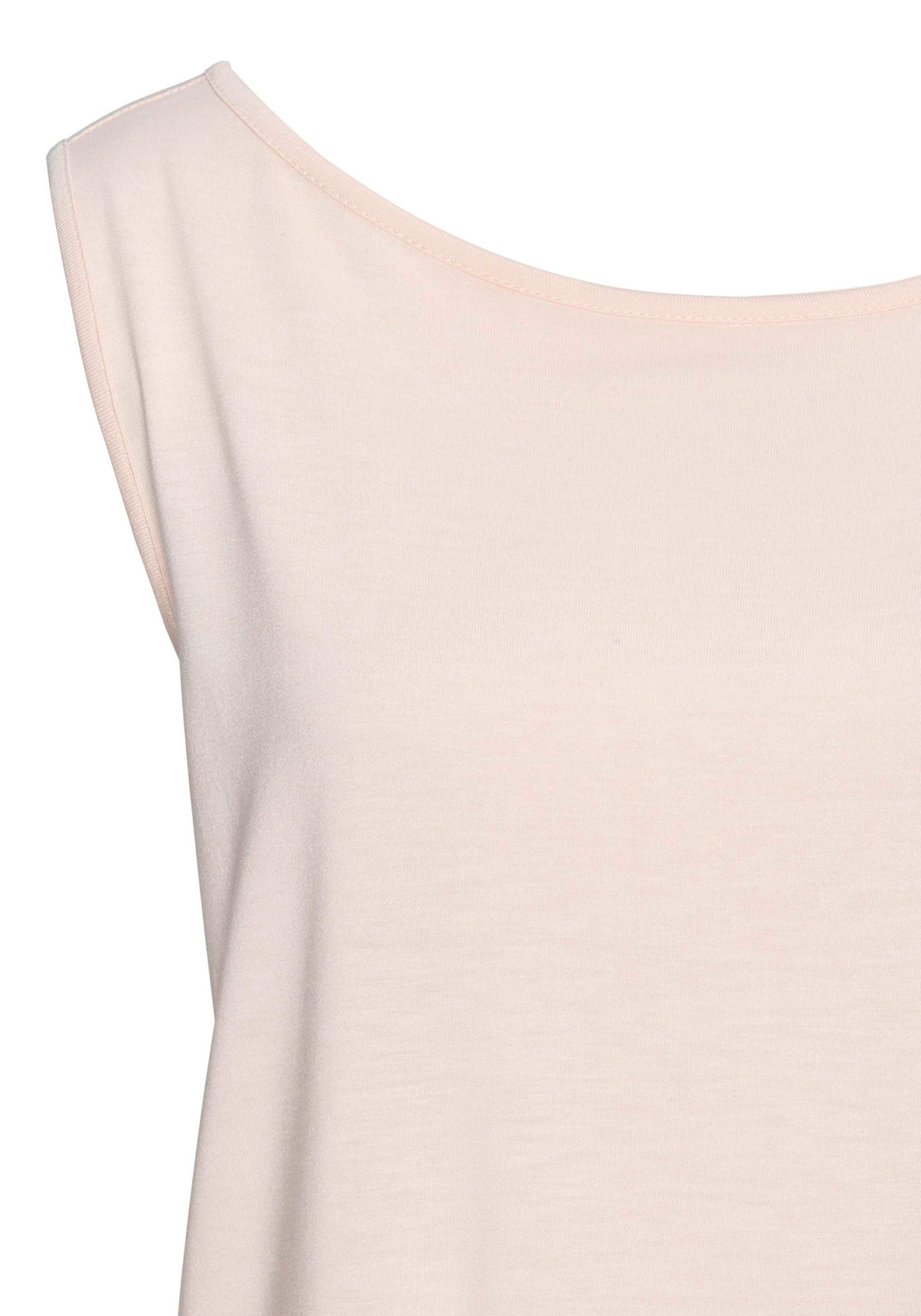 Buffalo Shirttop met sierbanden achter, zomers jersey top, basic