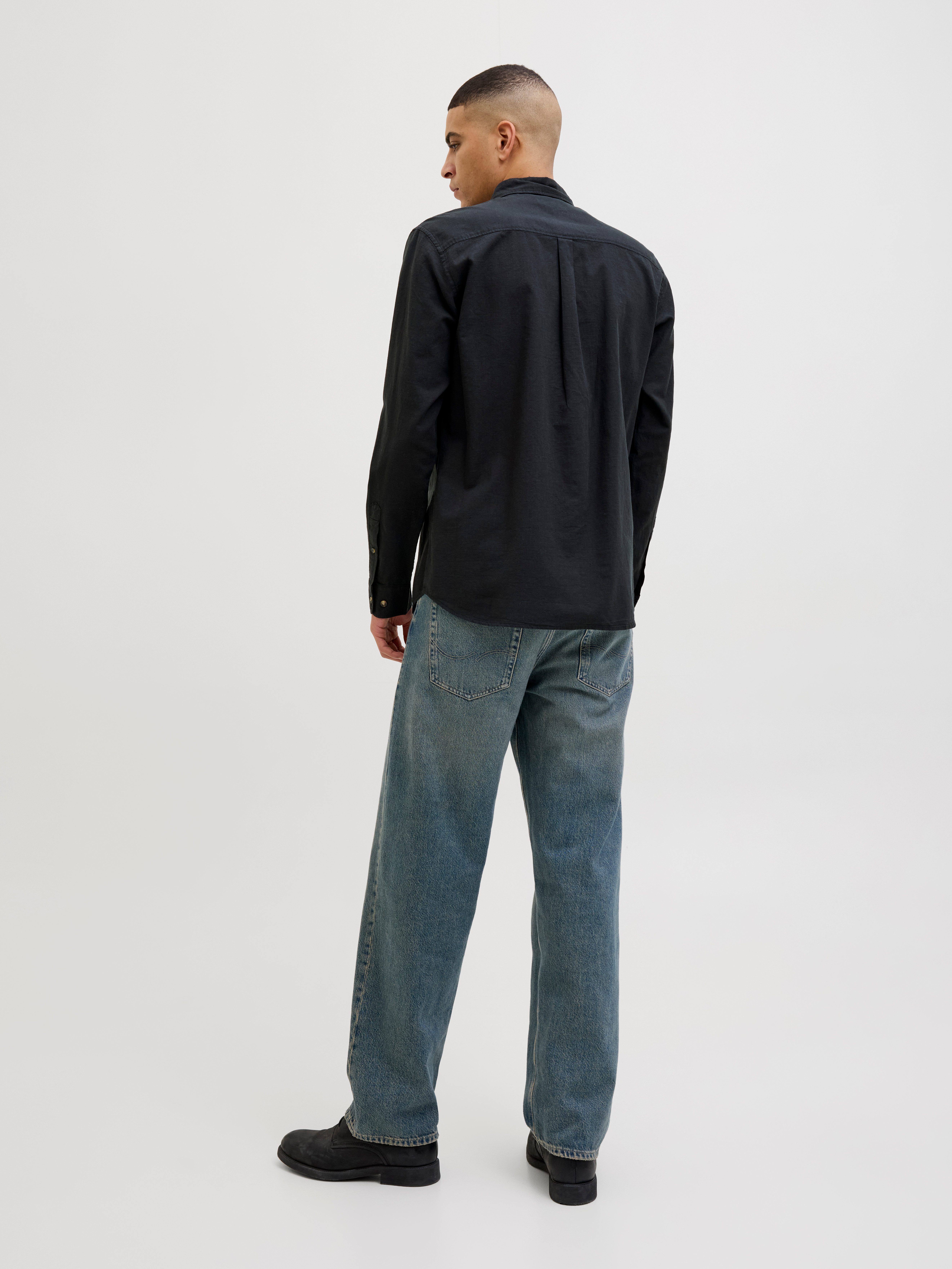 Jack & Jones Overhemd met lange mouwen JJESUMMER SHIRT LS SN