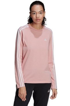 adidas performance shirt met lange mouwen essentials 3-strepen longsleeve roze
