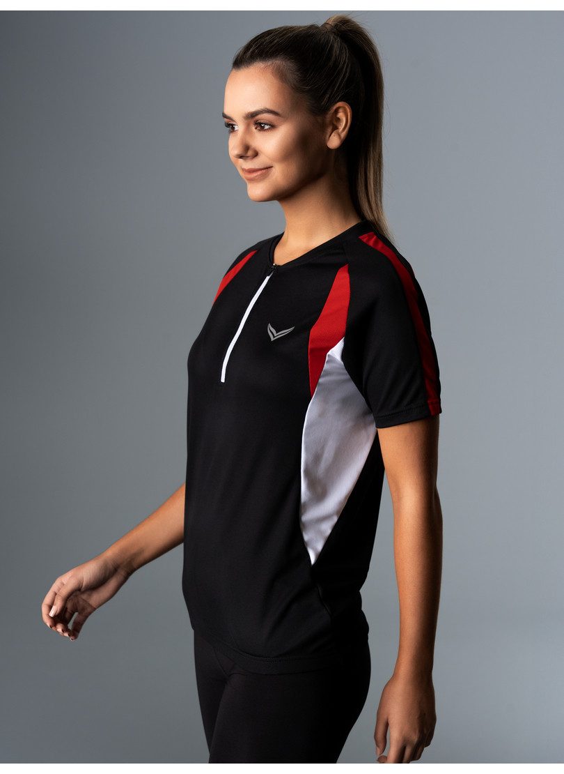 Trigema T-shirt TRIGEMA fietsshirt van ademend COOLMAX® materiaal (1-delig)