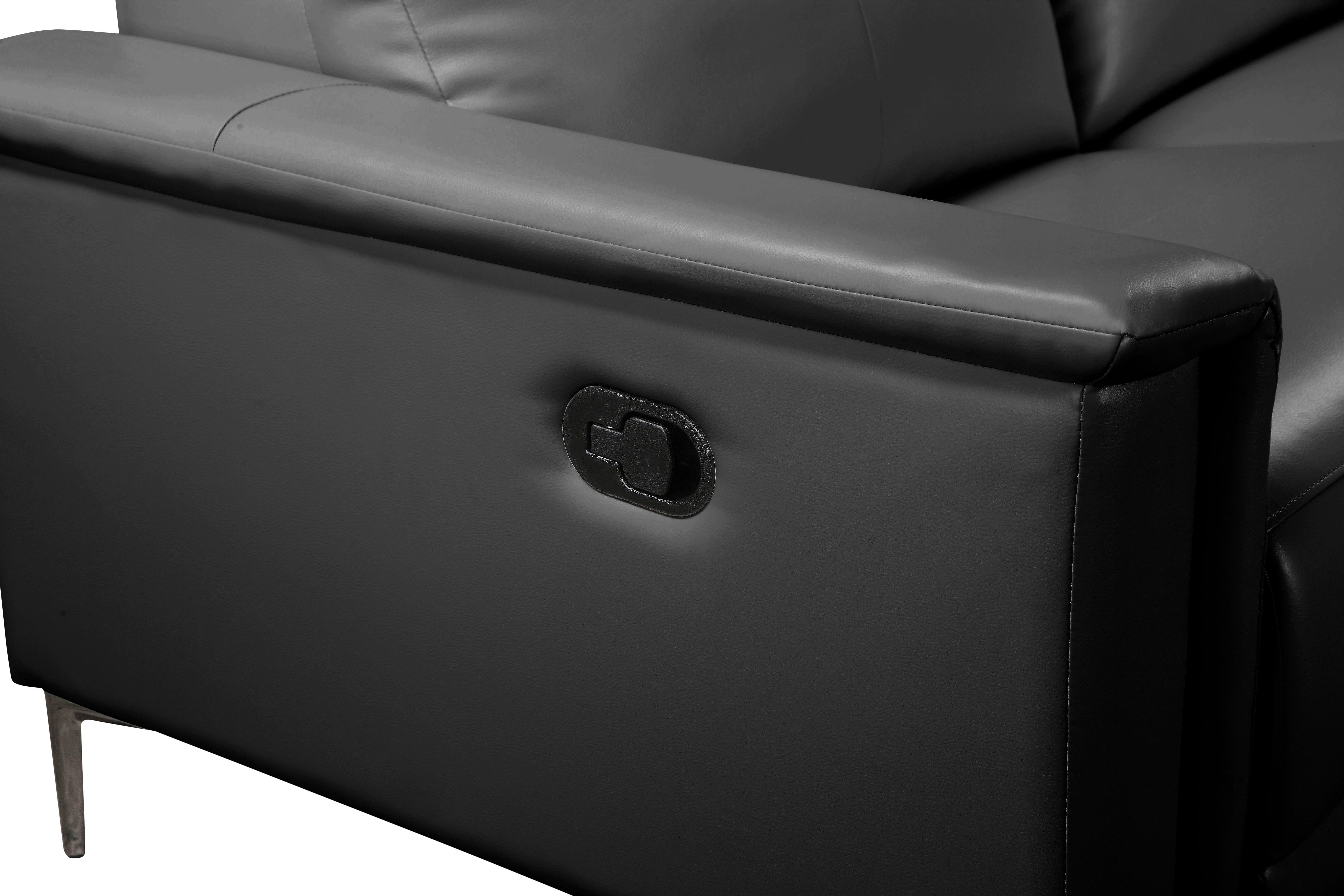 Home affaire Hoekbank Lund, L-vorm, 261 cm, handmatige of elektrische relaxfunctie (met USB-A)