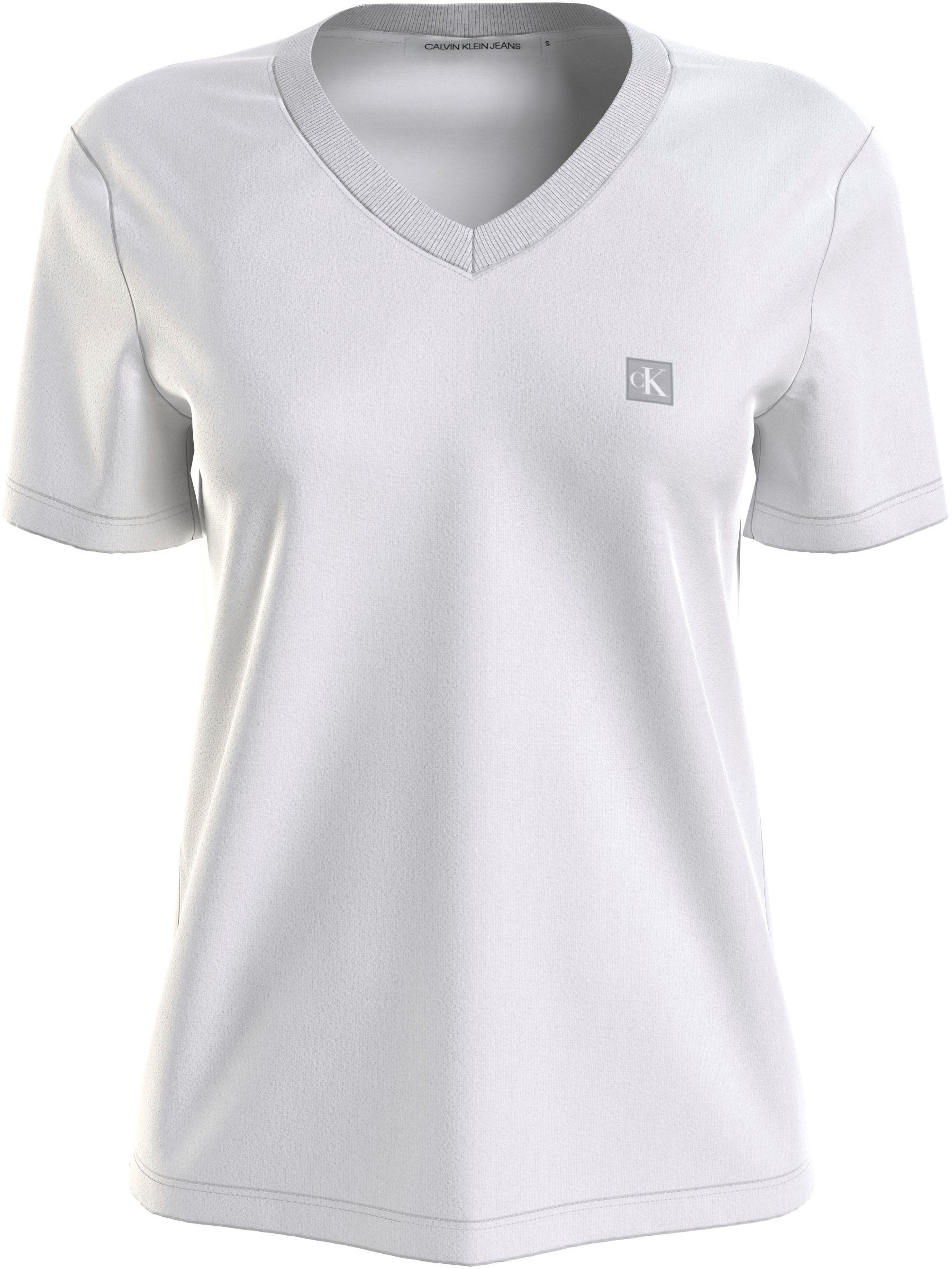 Calvin Klein T-shirt CK EMBRO BADGE V-NECK TEE