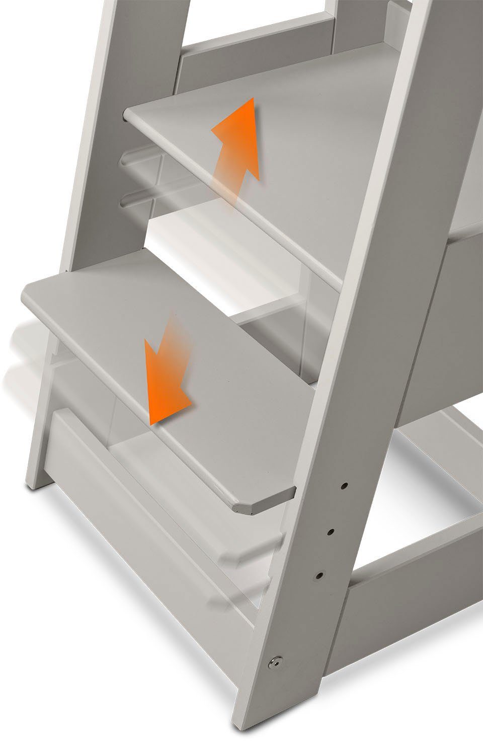 tiSsi® Stahulp Lernturm Felix, Stromy grey