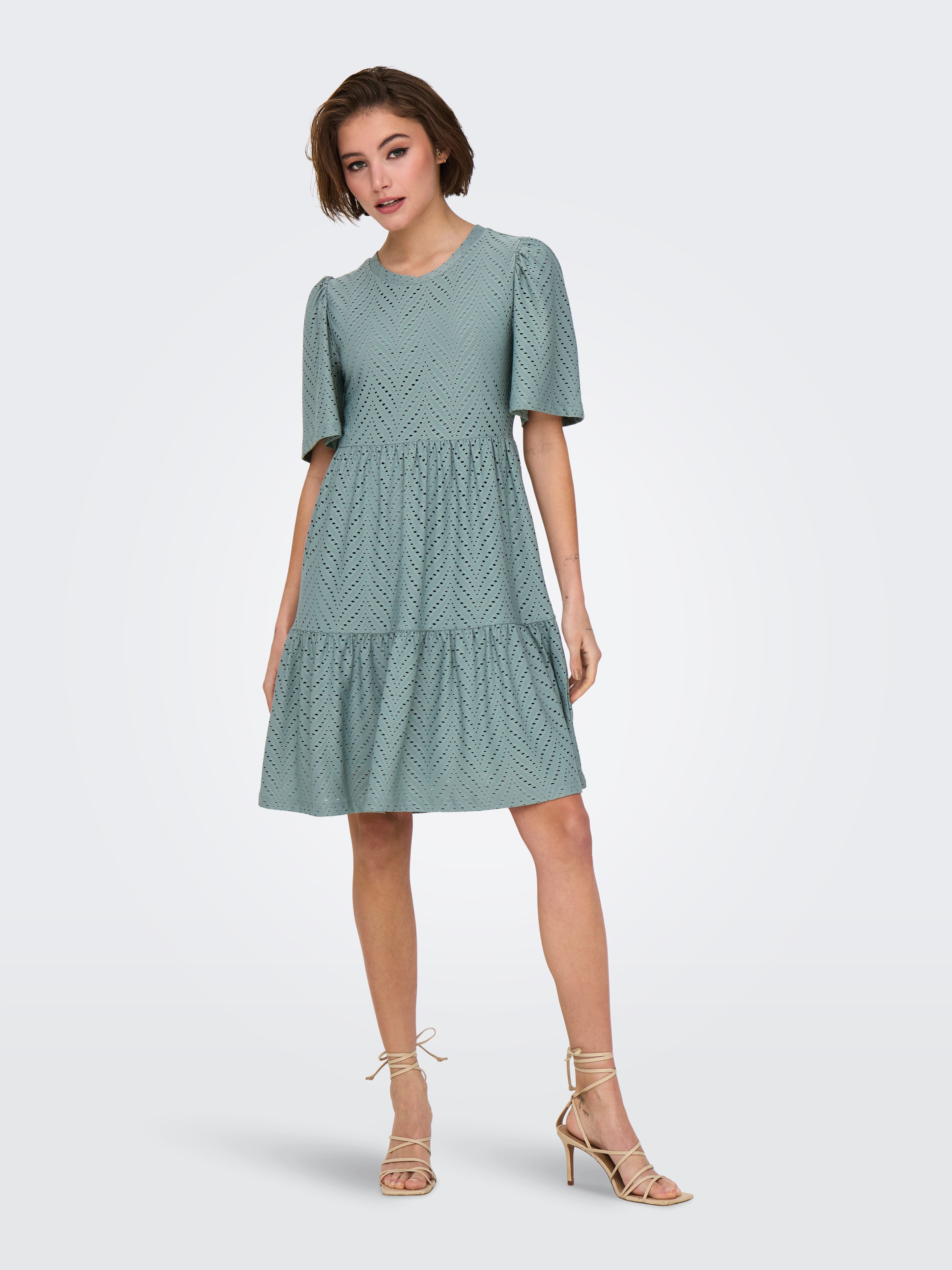 JDY Mini-jurk JDYCARLA CATHINKA S/S DRESS JRS NOOS