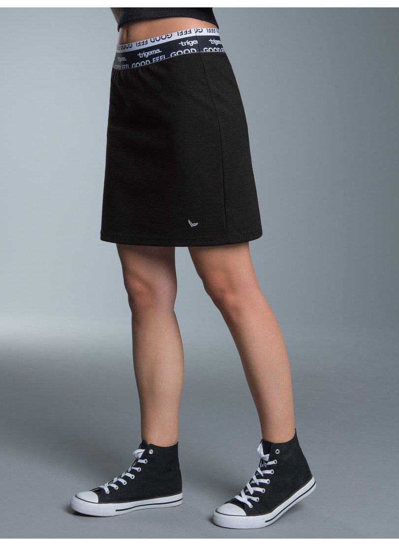 Trigema Jerseyrok TRIGEMA rok in wafelstructuur (1-delig)