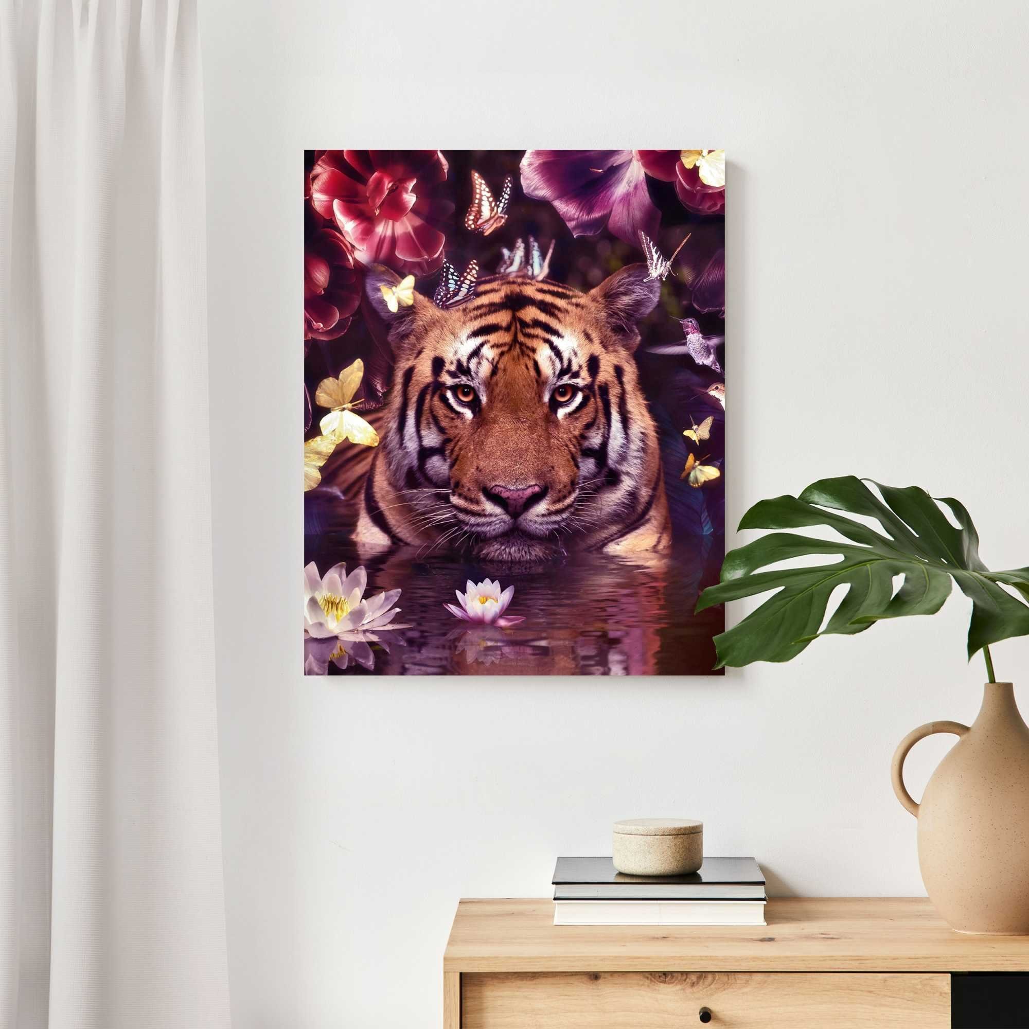 Reinders! Decoratief paneel Flora Tiger