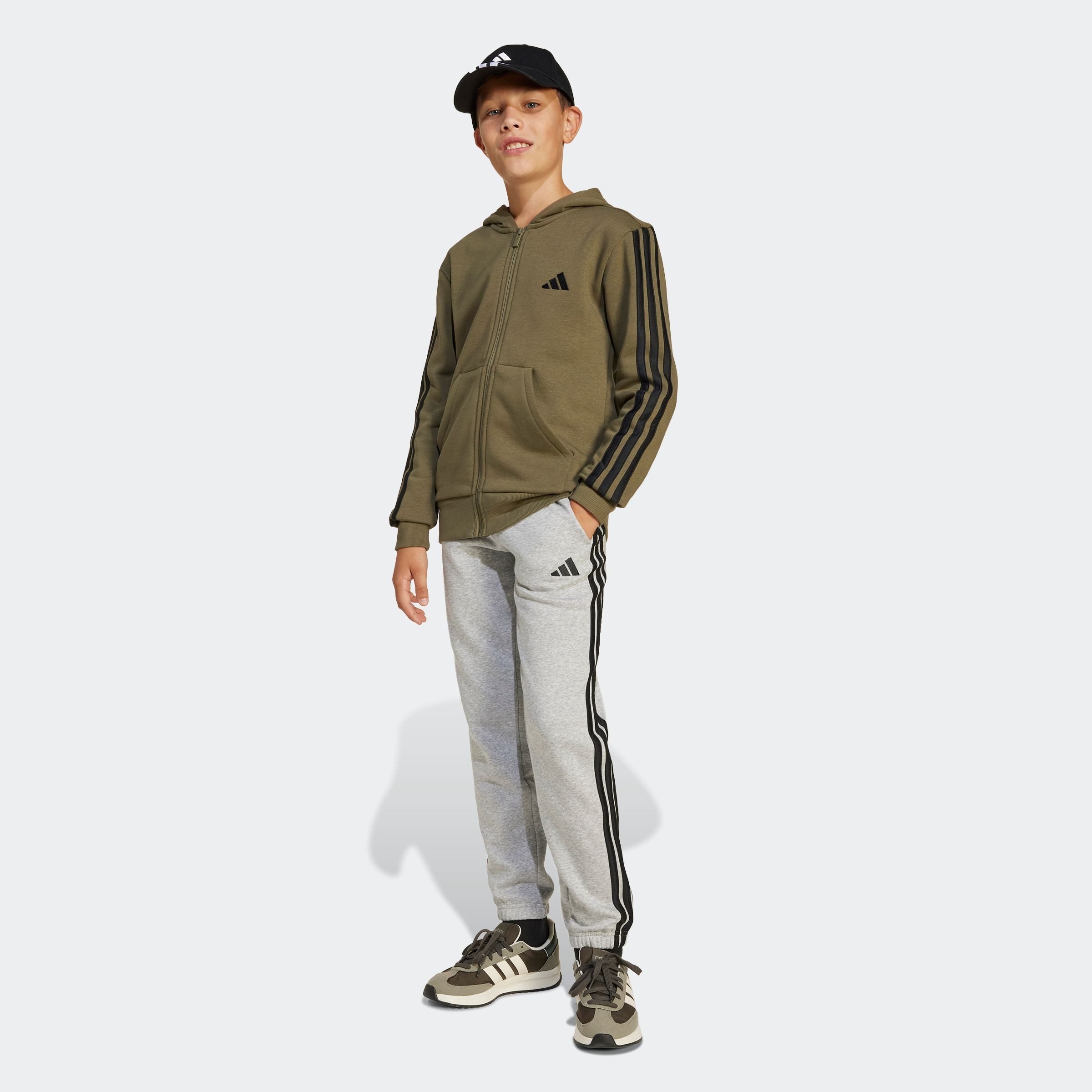 adidas Sportswear Hoodie J 3S FL FZ HD