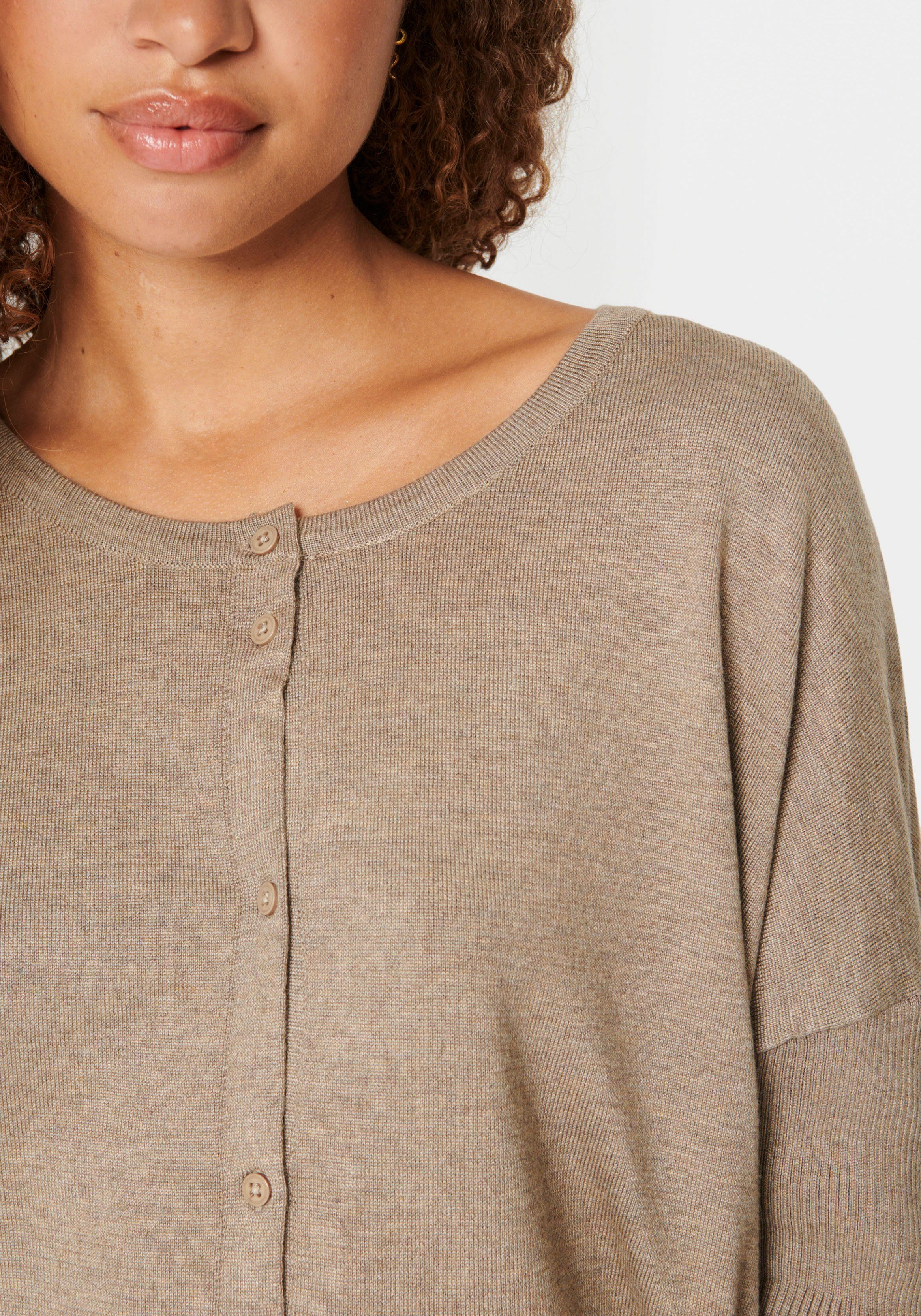 Saint Tropez Vest MilaSZ Rib SL Cardigan