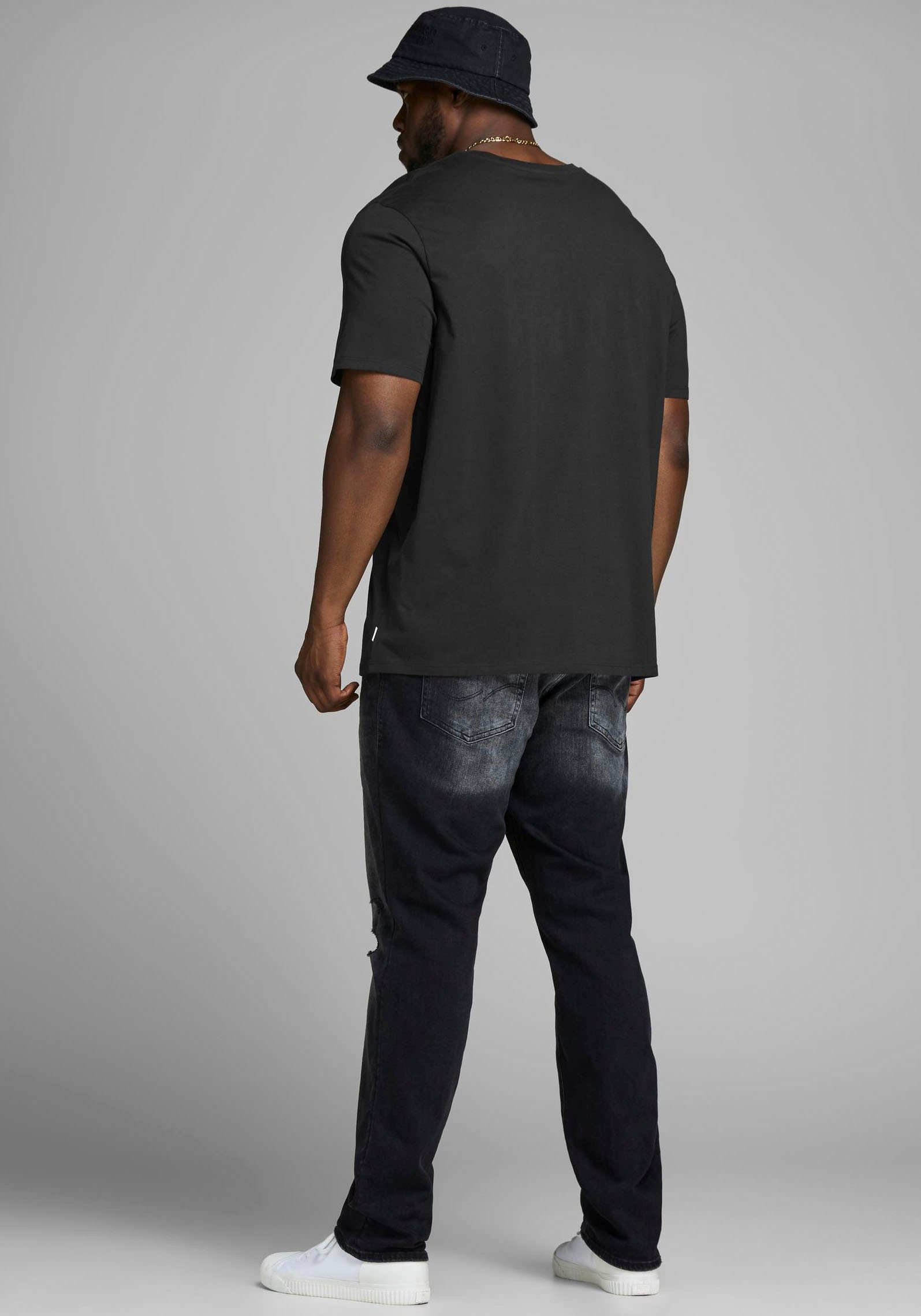 Jack & Jones PlusSize Shirt met ronde hals CORP LOGO TEE