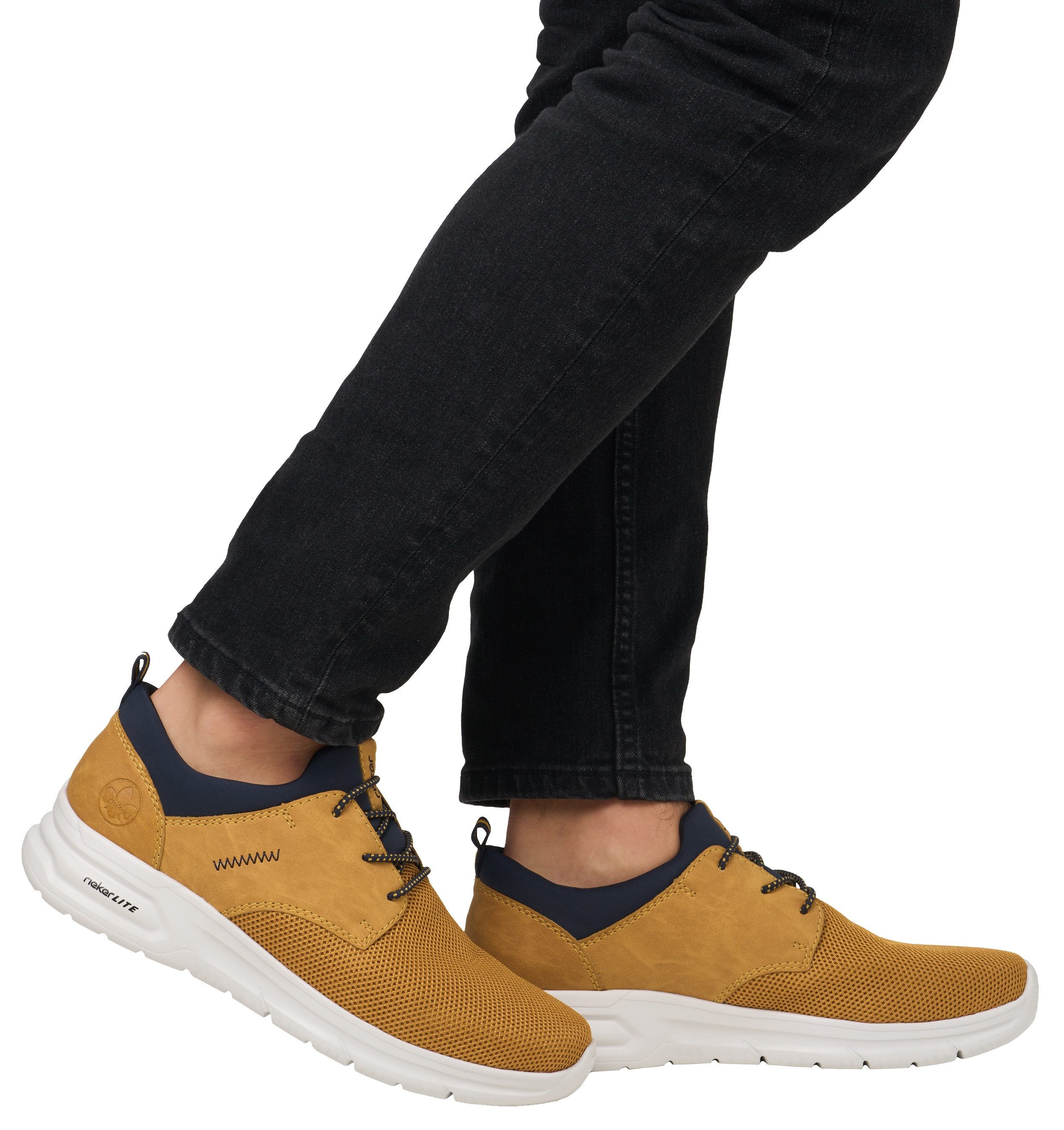 Rieker Slip-on sneakers , instapschoen, lage schoen, vrijetijdsschoen met rieker lite-zool
