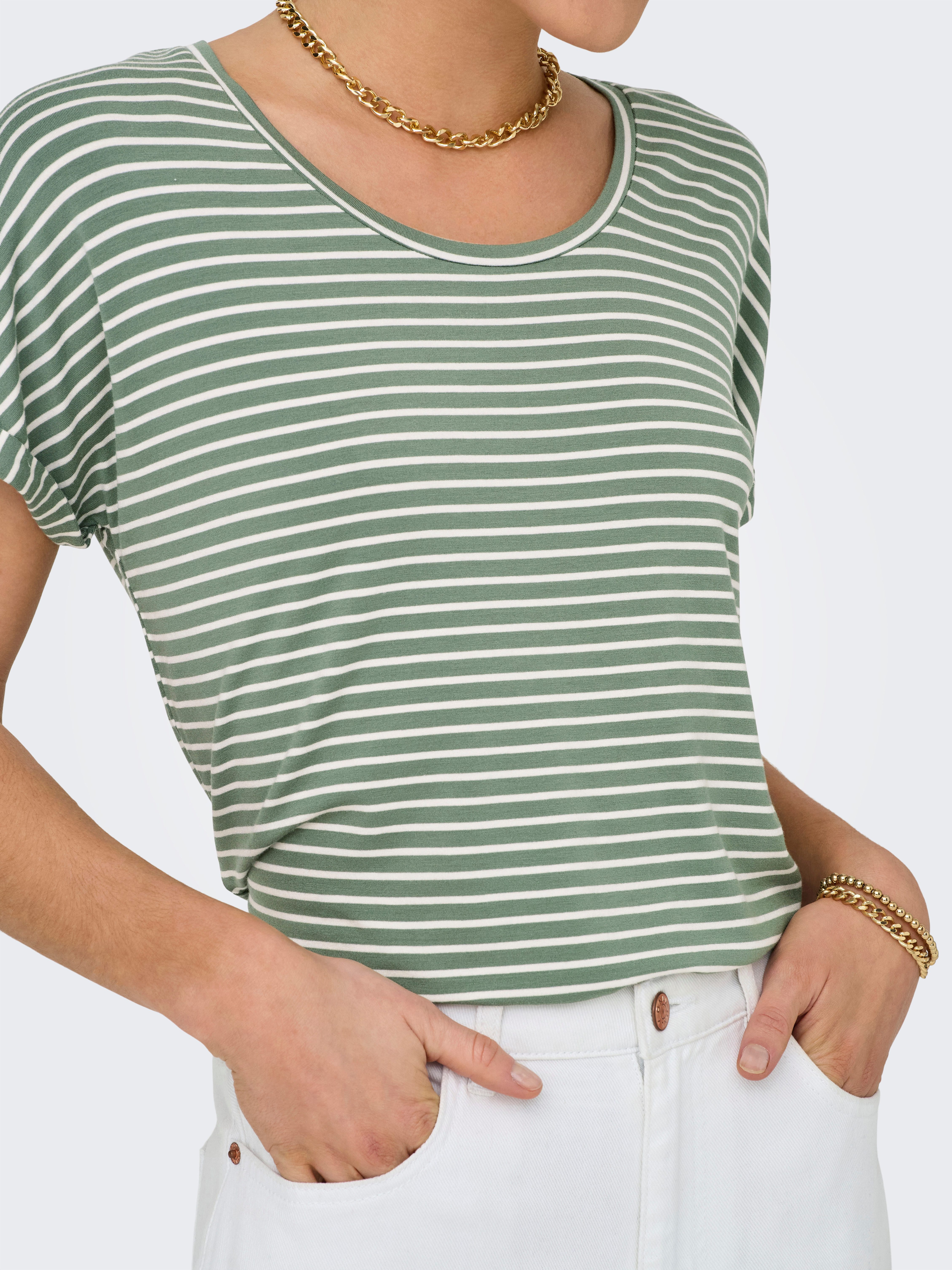 JDY Shirt met korte mouwen JDYSISSY S/S O-NECK TOP JRS