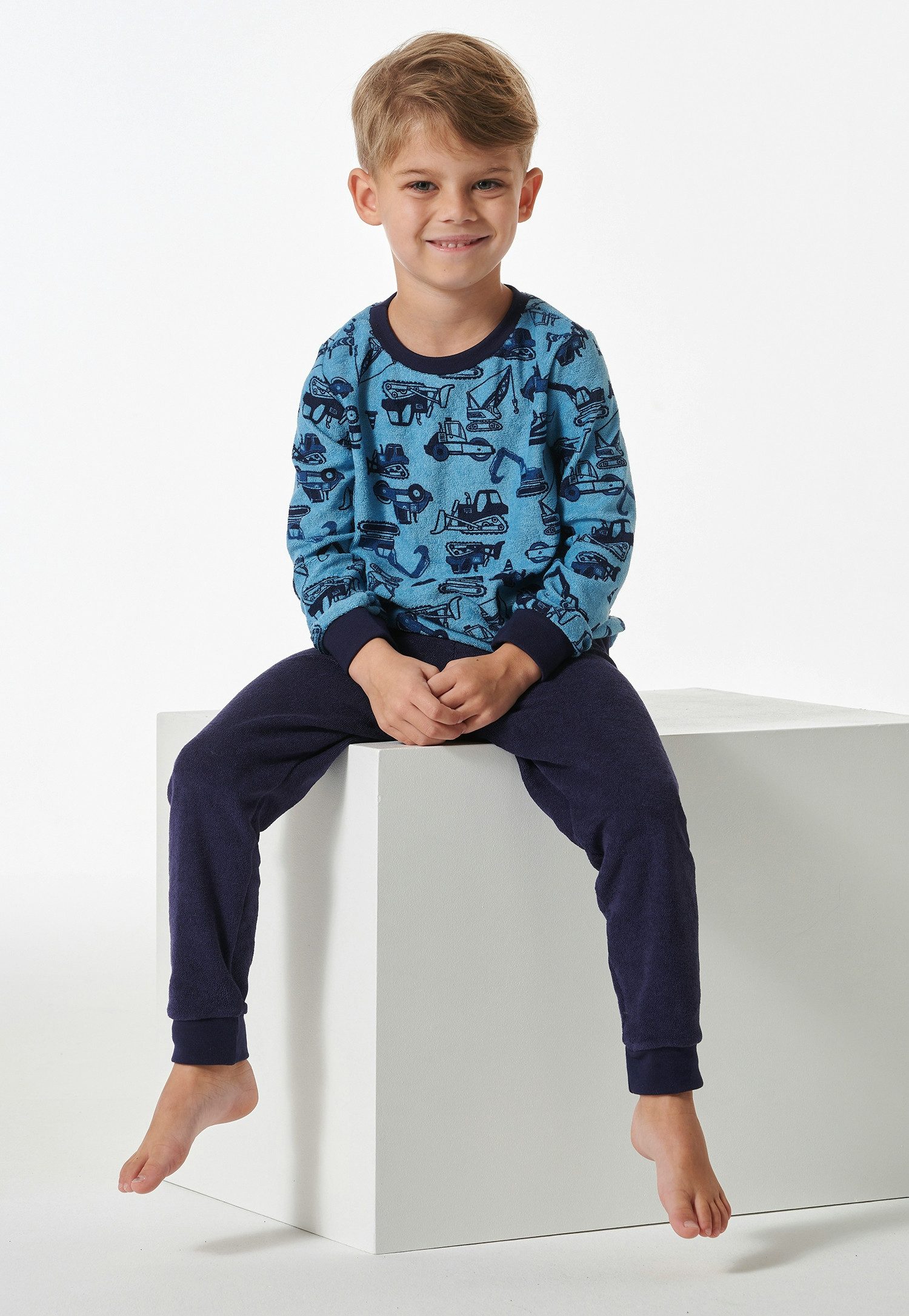 Schiesser Pyjama met comfortabele boorden (2-delig)