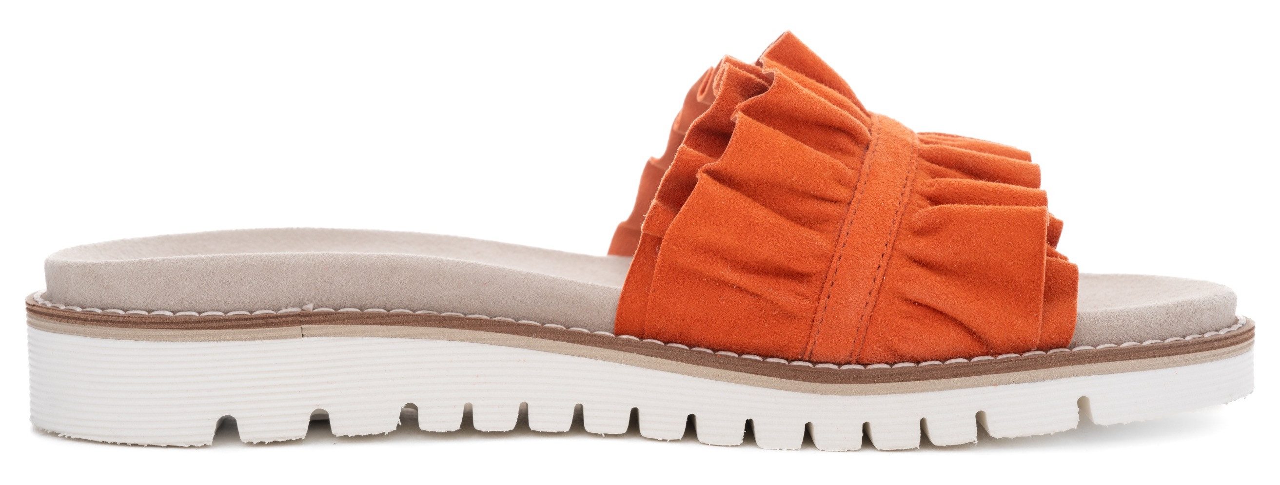 Ara Slippers KENT , slides, flats, sandaal met geplooide bandage
