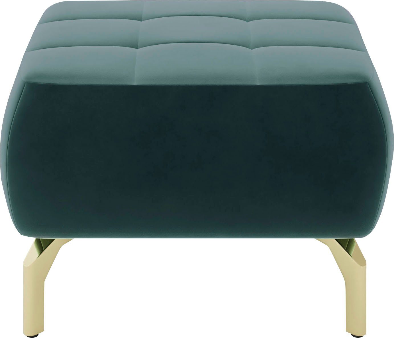 sit&more Hocker Orient 1 goudkleurige metalen poten