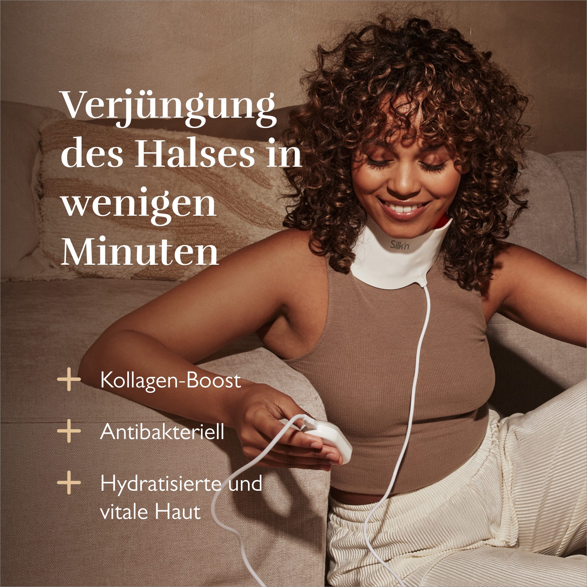 Silk'n Apparaat voor cosmetische behandelingen LED nekmasker