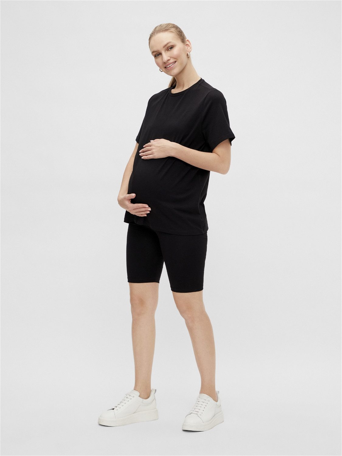 Mamalicious Shortama MLSALLY SOLID T-SHIRT & SHORTS SET NOOS (set, 2-delig)
