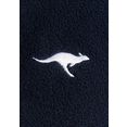 kangaroos fleecejack blauw
