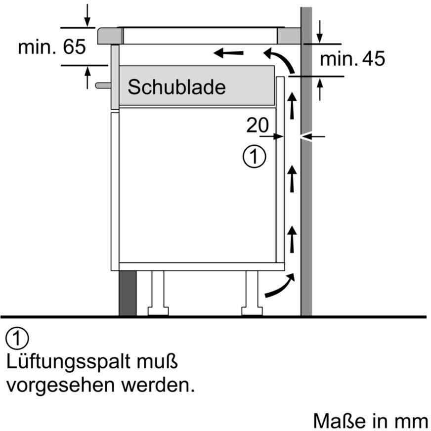 SIEMENS Flex-inductiekookplaat van SCHOTT CERAN® EX875LVC1E