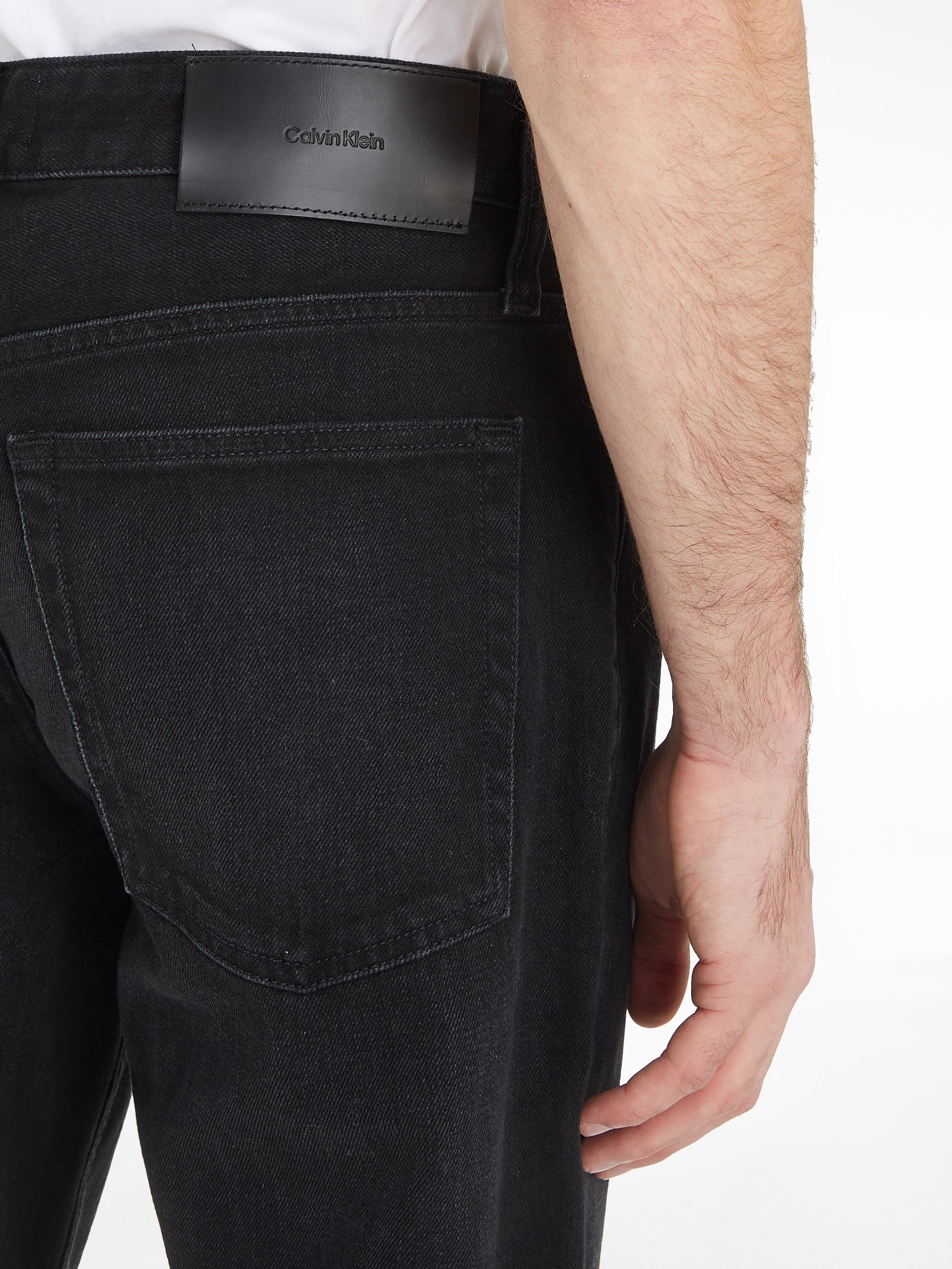 Calvin Klein Slim fit jeans SLIM FIT RINSE BLACK