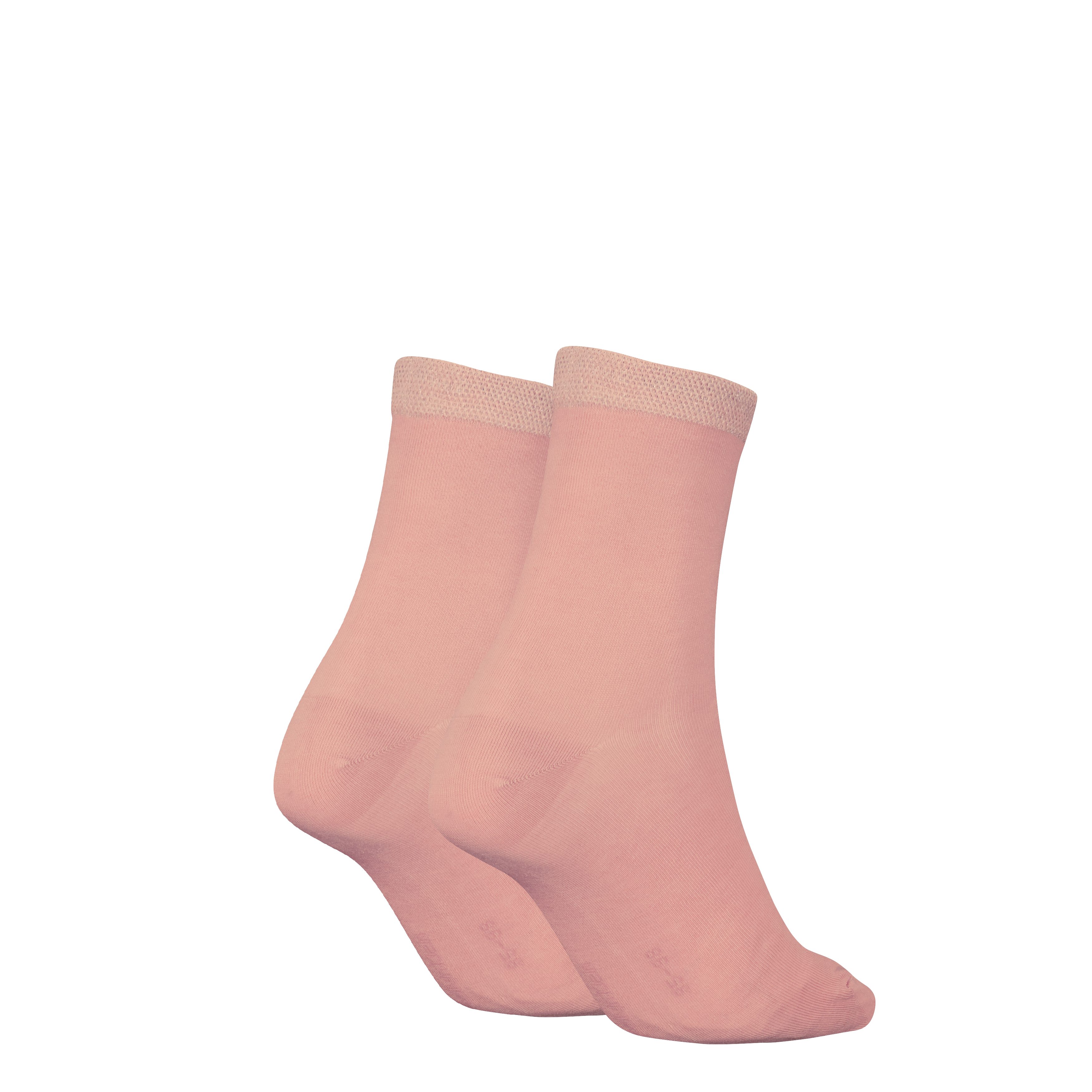 Calvin Klein Jeans Sokken CK WOMEN SHORT SOCK 2P SHINY LOGO (2 paar)