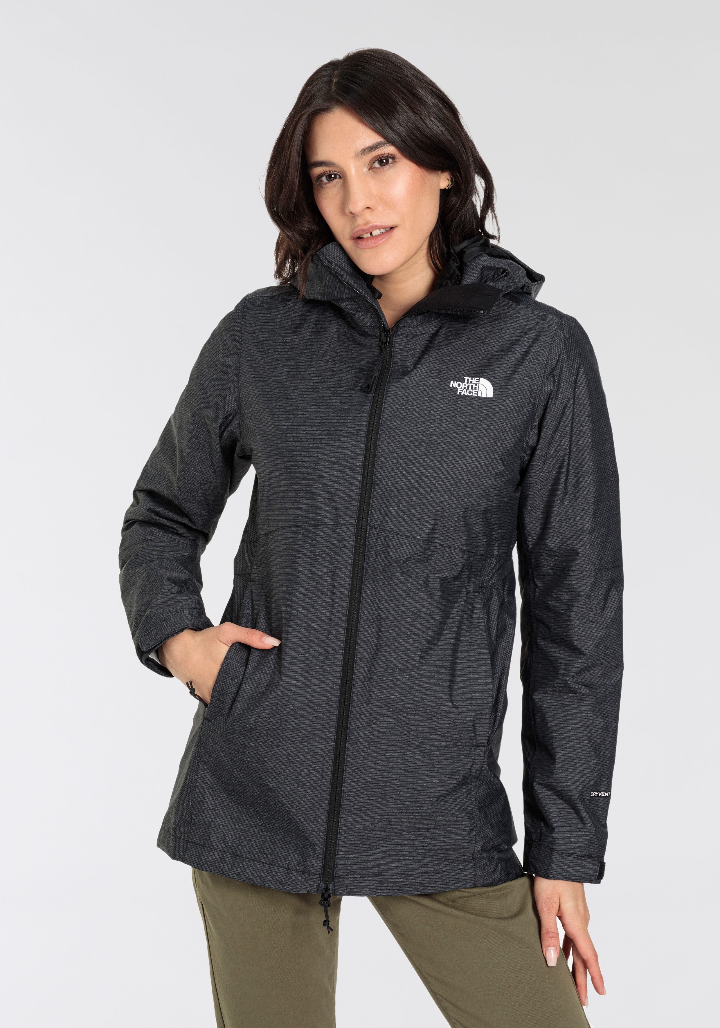 The North Face Functioneel 3-in-1-jack HIKESTELLER TRICLIMATE Winterjack winddicht & ademend & waterdicht