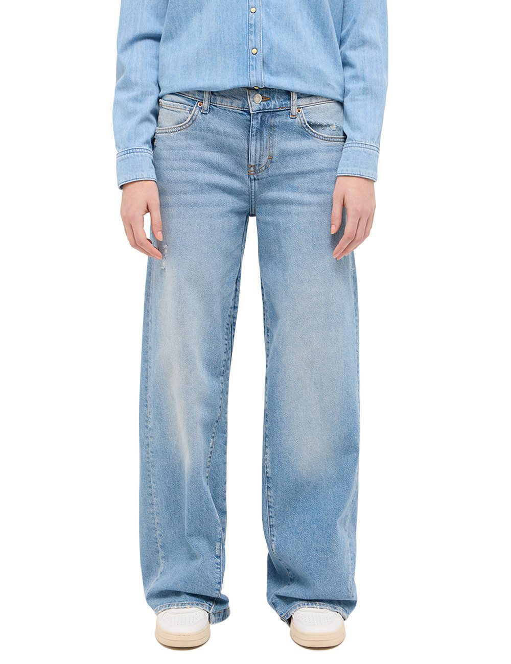 MUSTANG Wijde jeans Dames Style Medley Wide