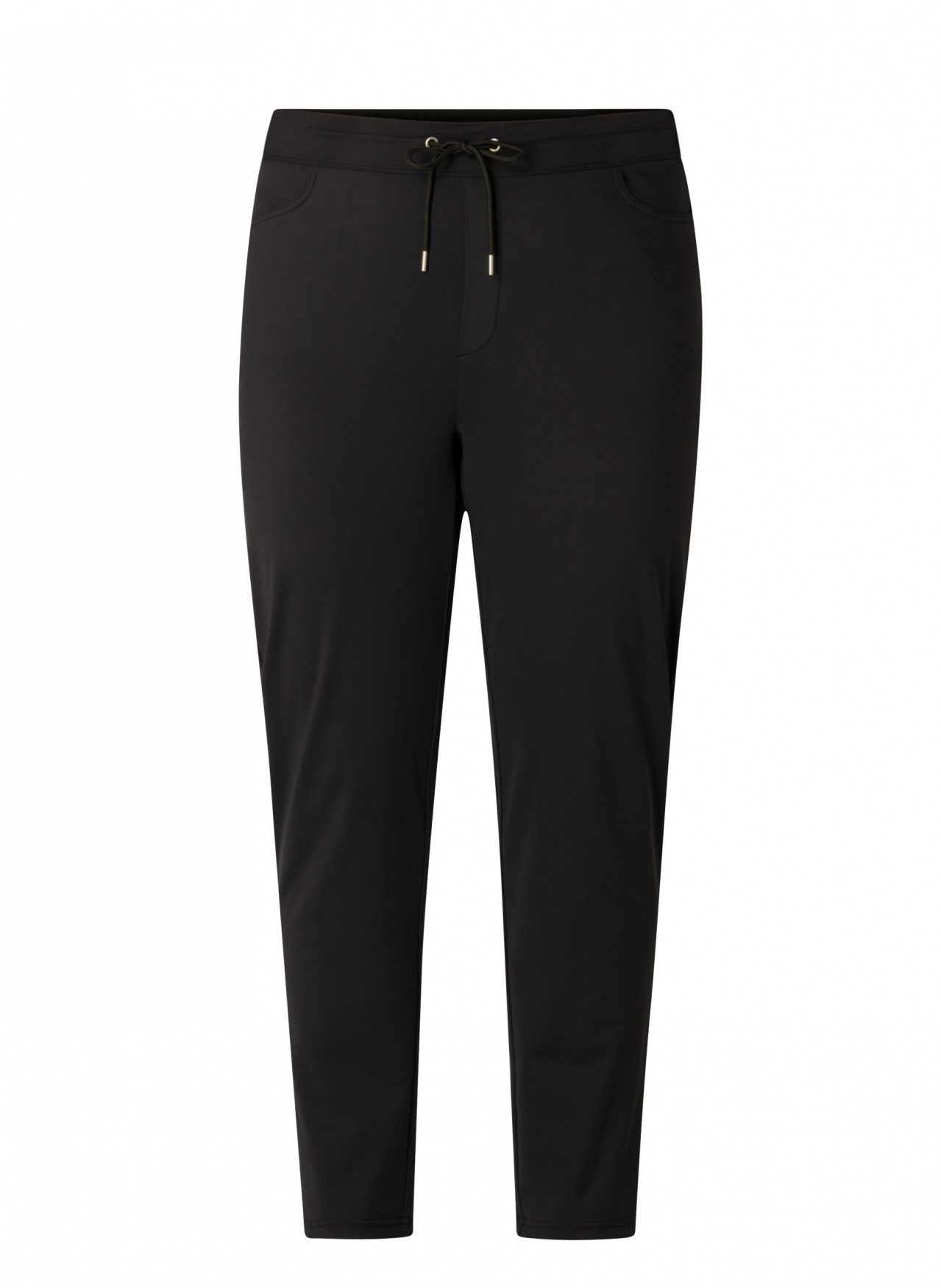Base Level Curvy Stoffen broek Liana met stretch en koord, in jeggings-stijl