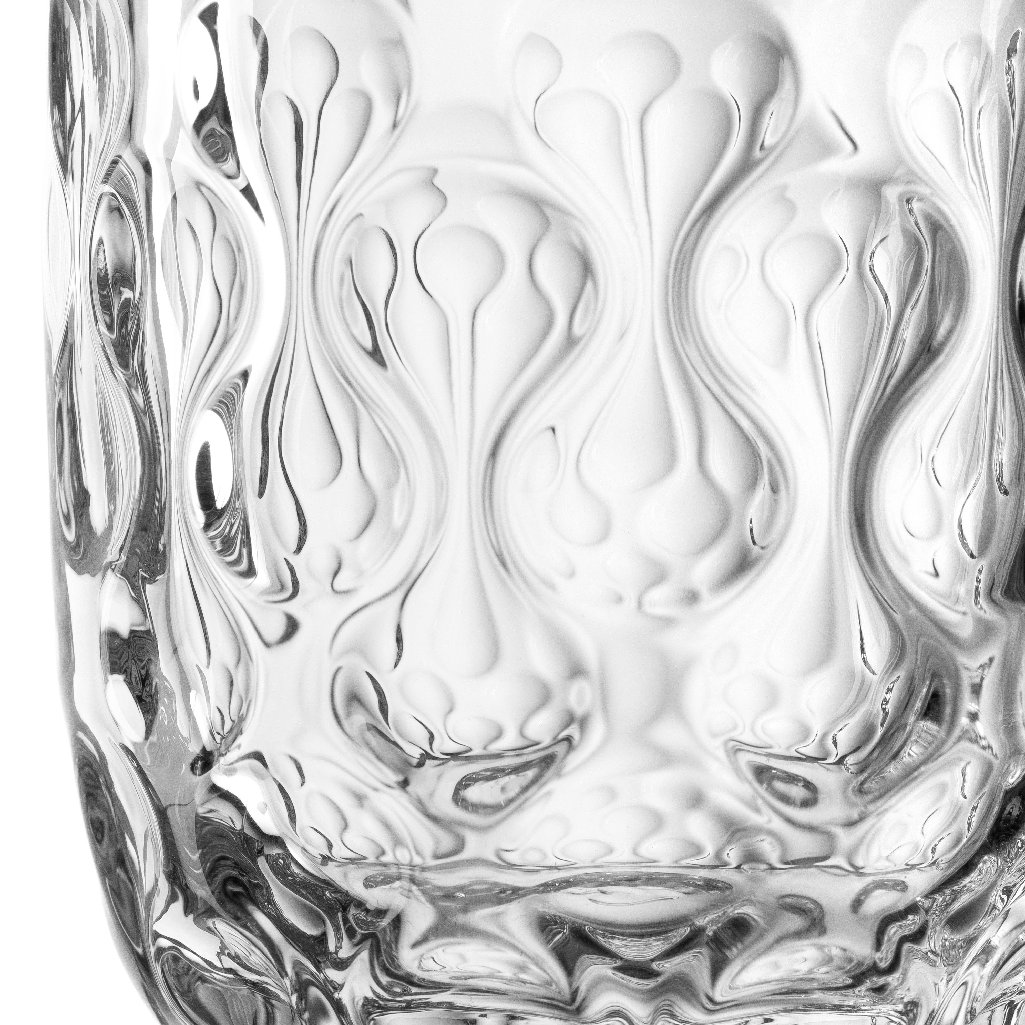 LEONARDO Latte macchiato glas GOCCE, 380 ml, 6-stuks set (set)