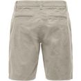 only  sons chino-short cam shorts grijs