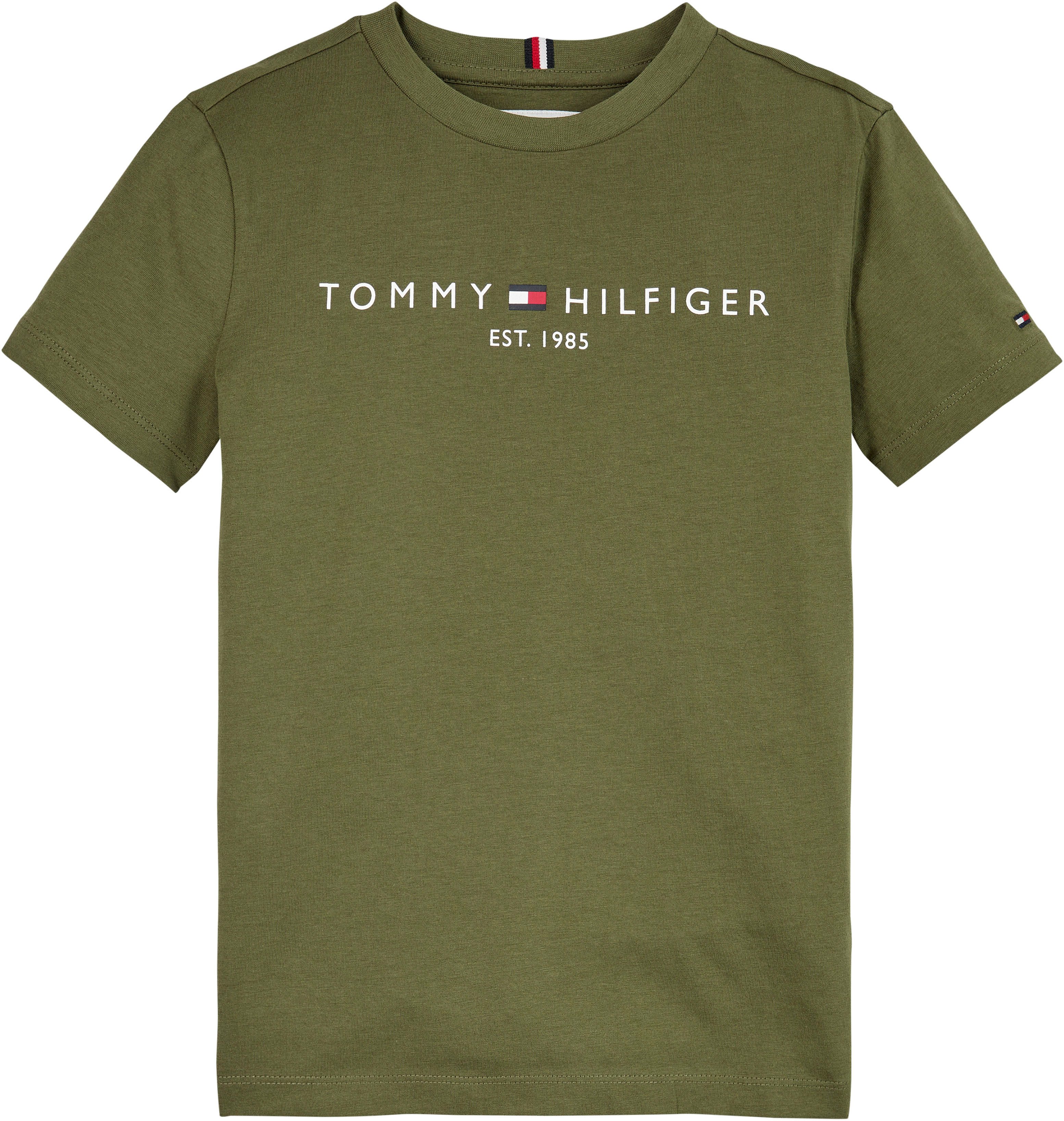 Tommy Hilfiger Shirt met korte mouwen U ESSENTIAL TEE S S Kinderen tot 16 jaar met logostiksel