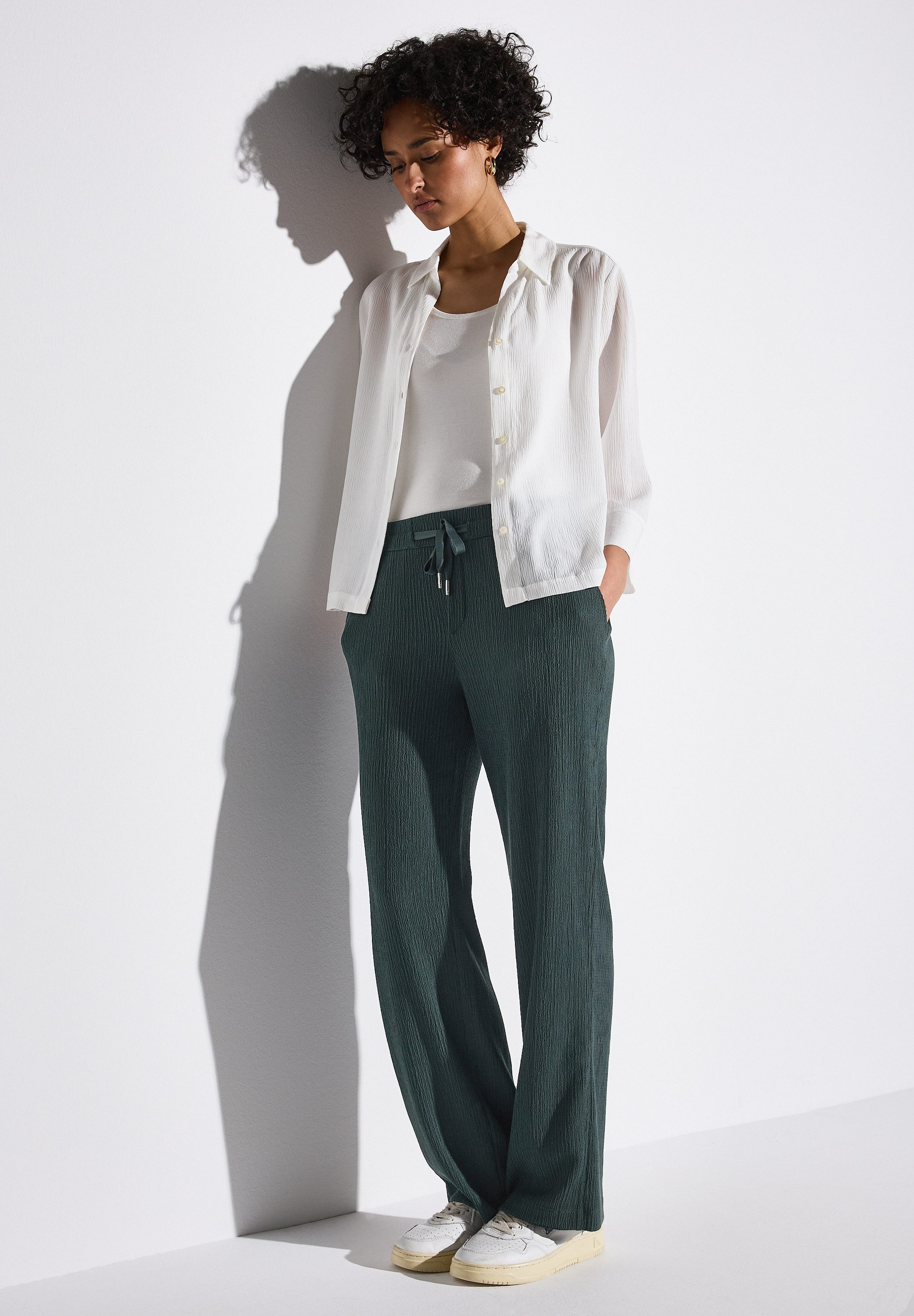 STREET ONE Stoffen broek