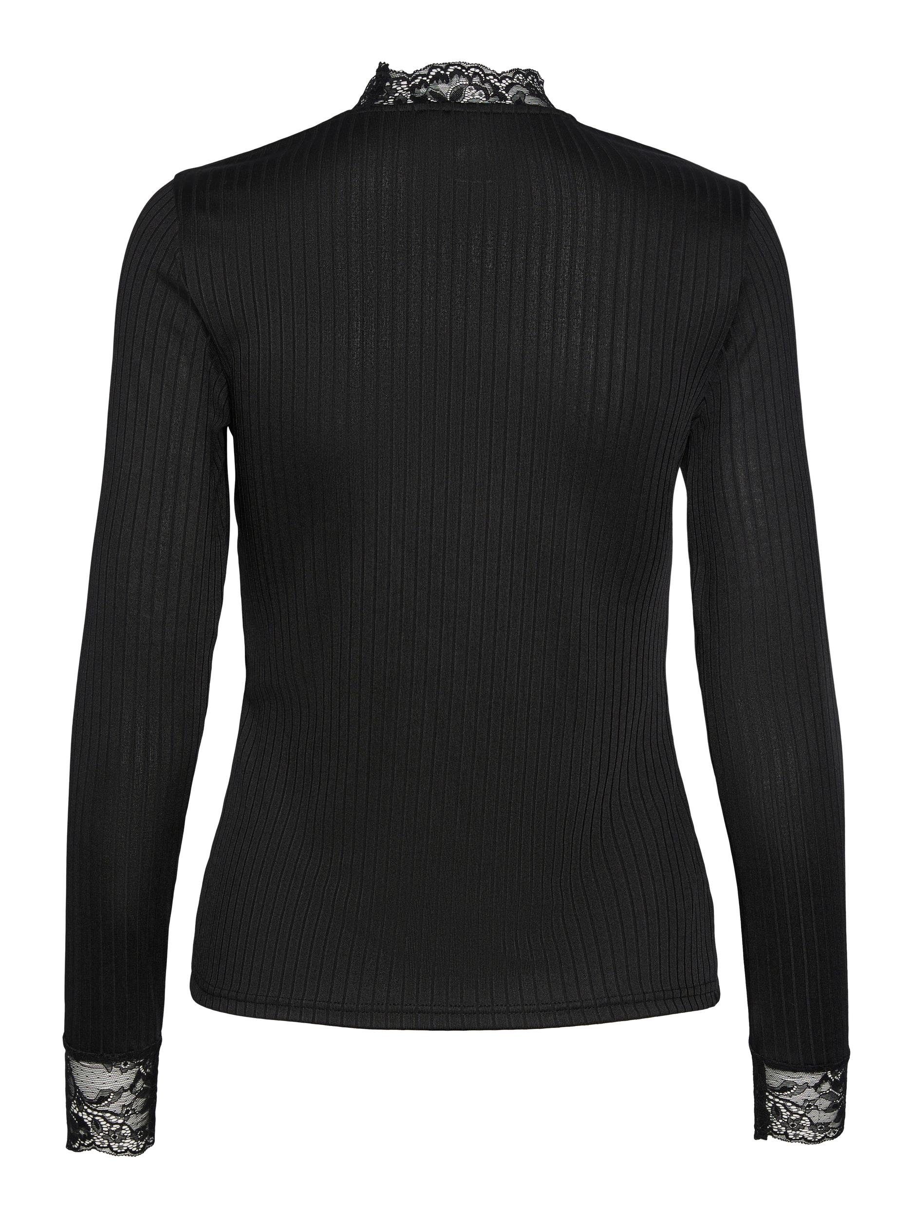 Y.A.S Shirt met lange mouwen YASBLACE LS TOP S. NOOS