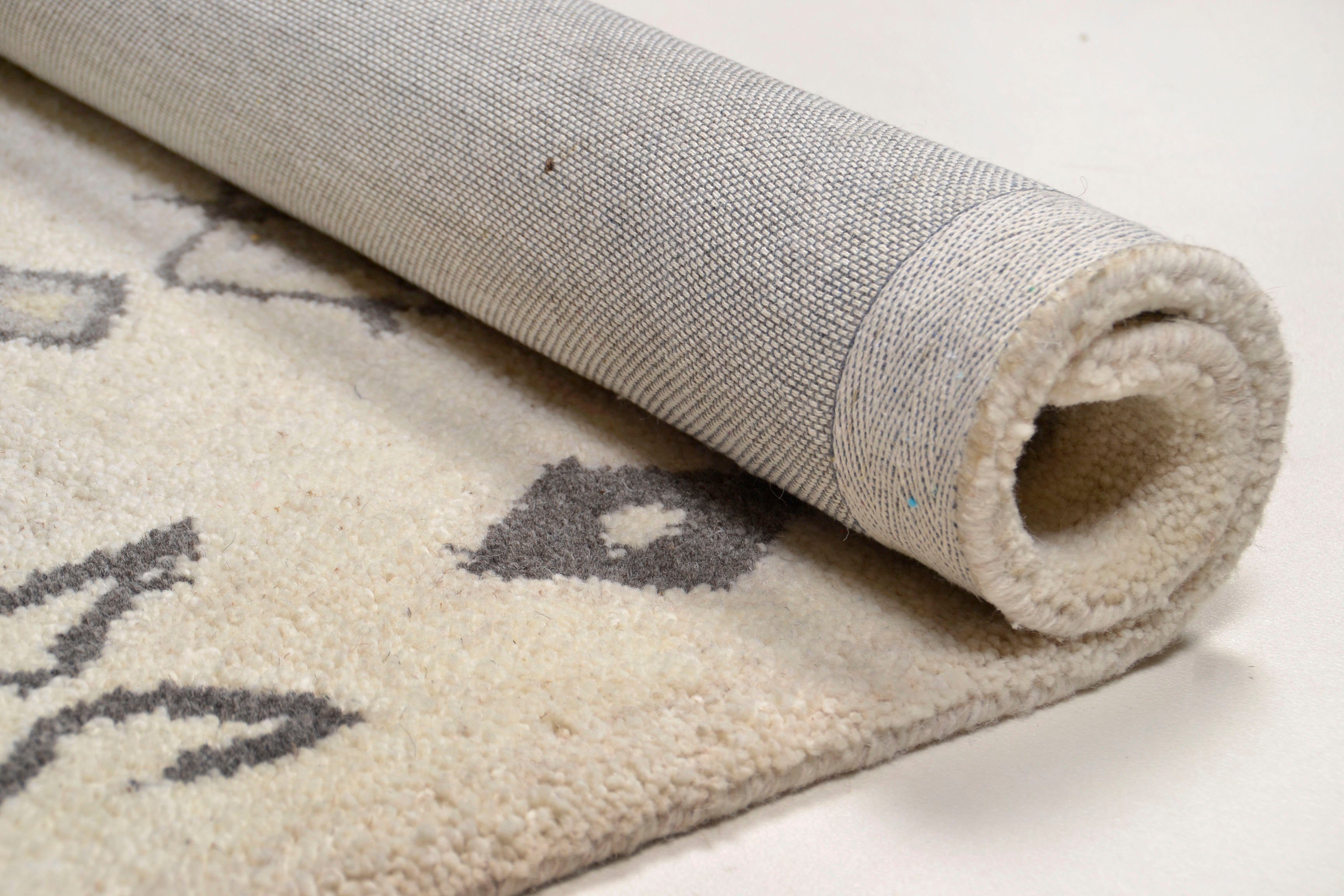 THEKO Wollen kleed Royal Berber Berber-look, zuivere wol, ideaal in de woonkamer & slaapkamer
