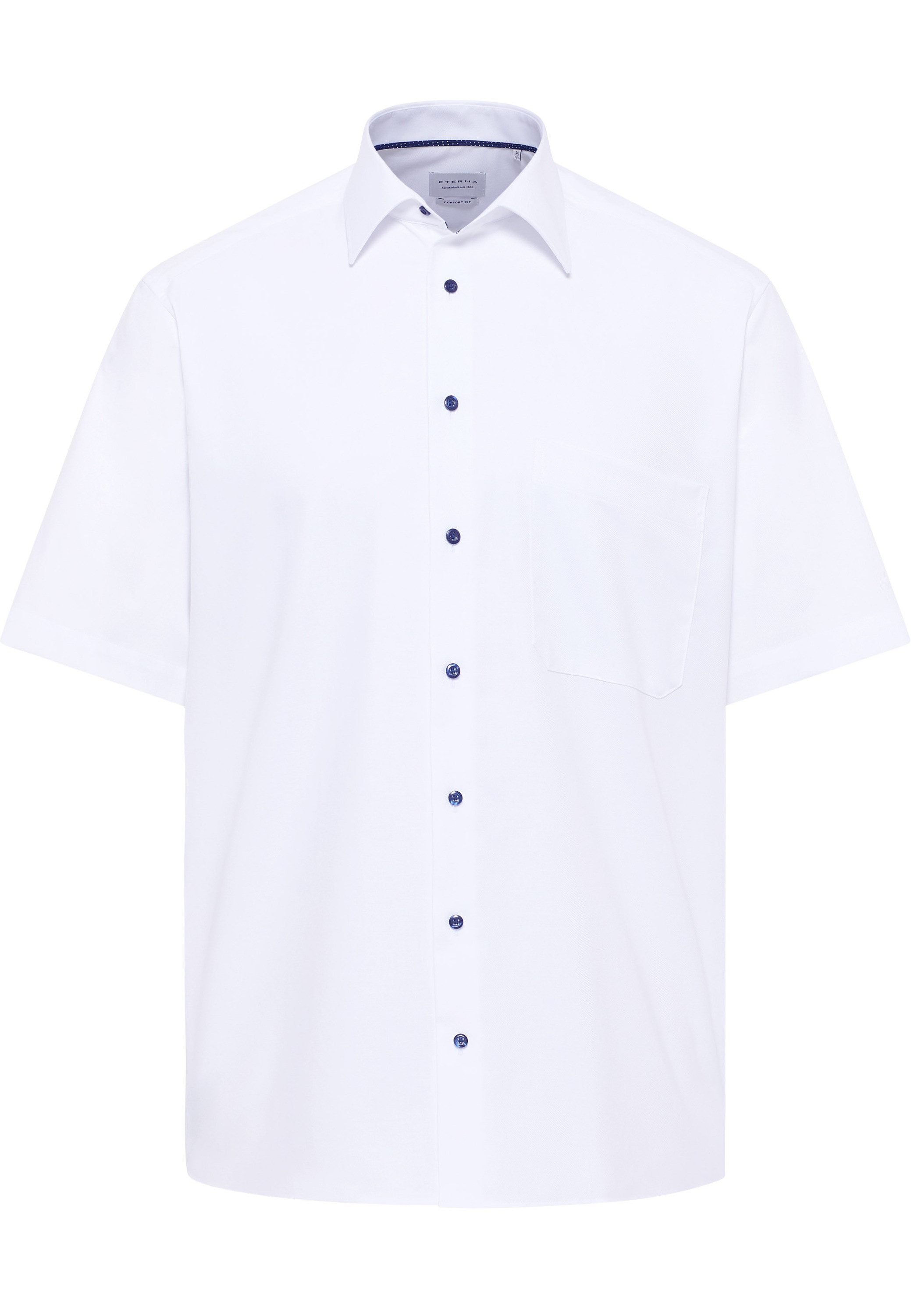 Eterna Overhemd met korte mouwen Comfort fit