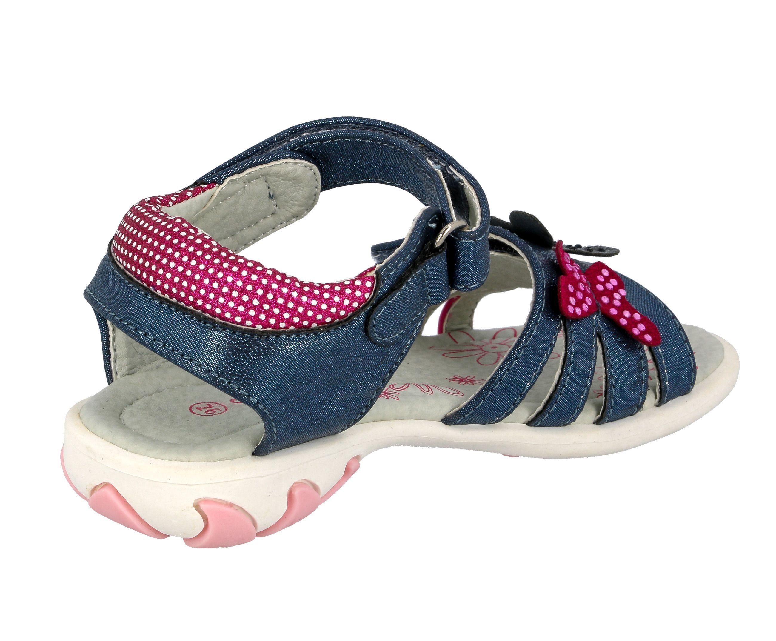 Lico Sandalen Lindsey V - marine/pink/roze