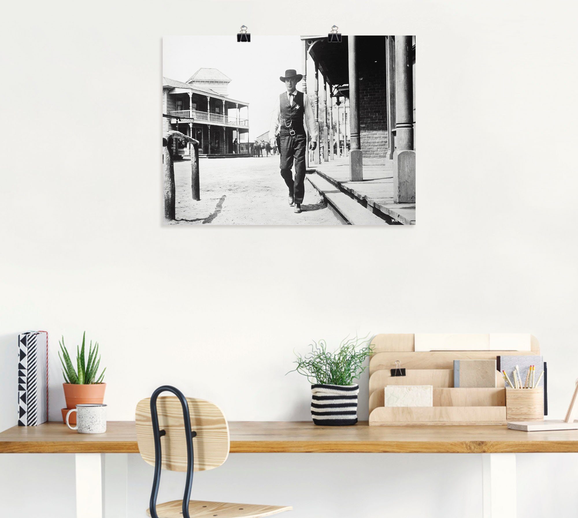 Artland Artprint Twaalf uur ‘s middags 1952 II als artprint op linnen, poster, muursticker in verschillende maten