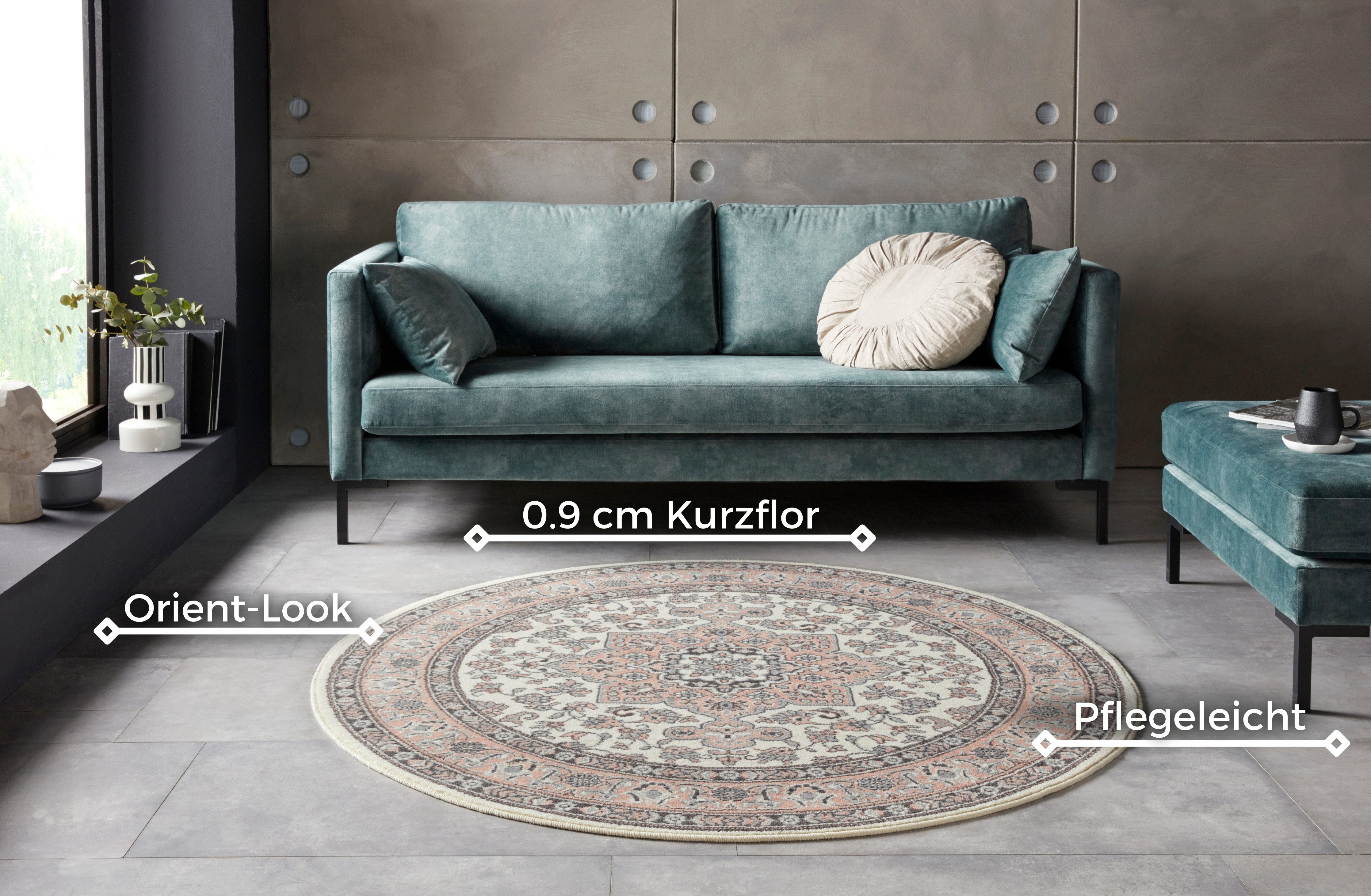 NOURISTAN Vloerkleed Parun Täbriz Korte pool, oriënt, vloerkleed, vintage, eetkamer, woonkamer, hal