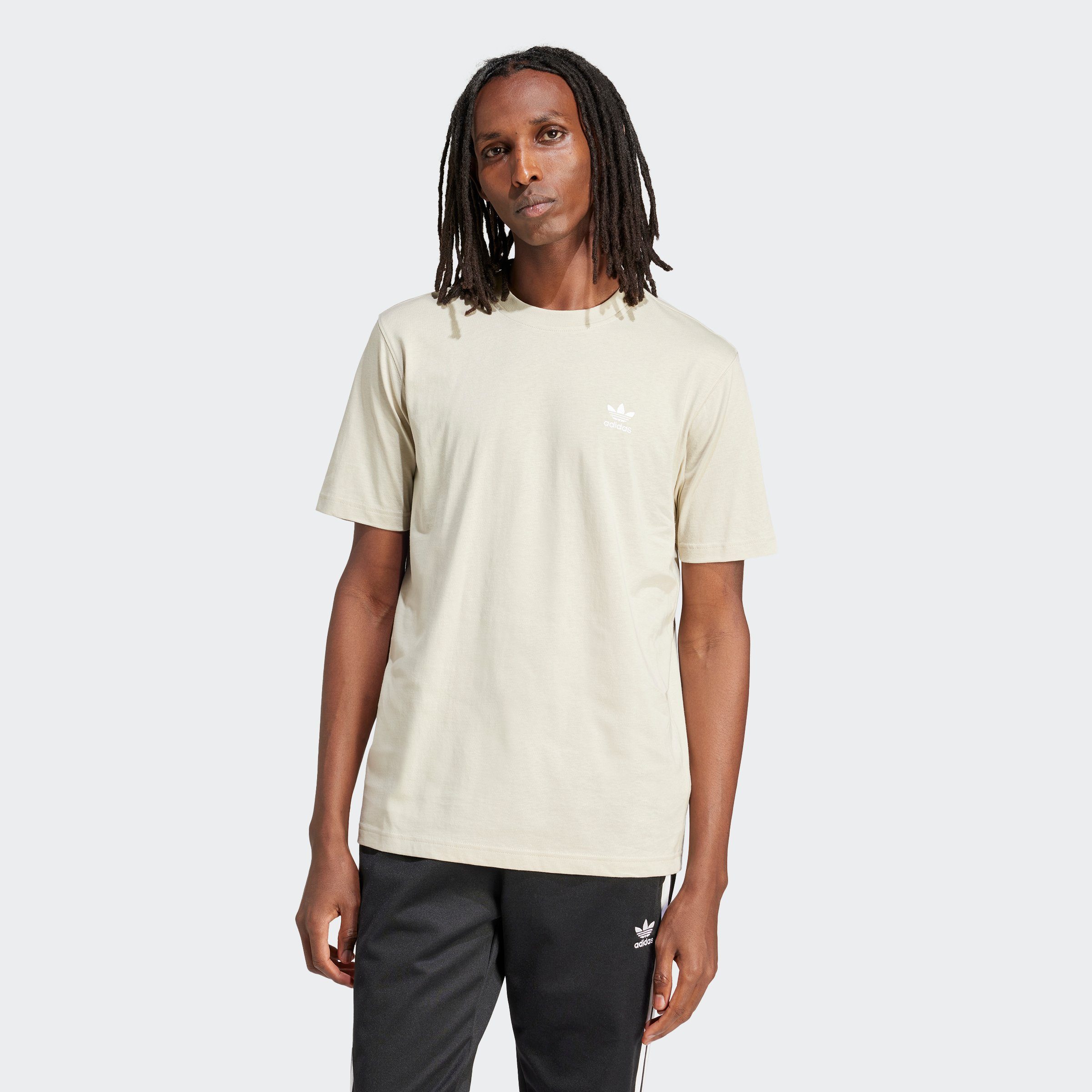 Adidas Originals Essentials T-shirt T-shirts Heren putty grey maat: XL beschikbare maaten:S M L XL