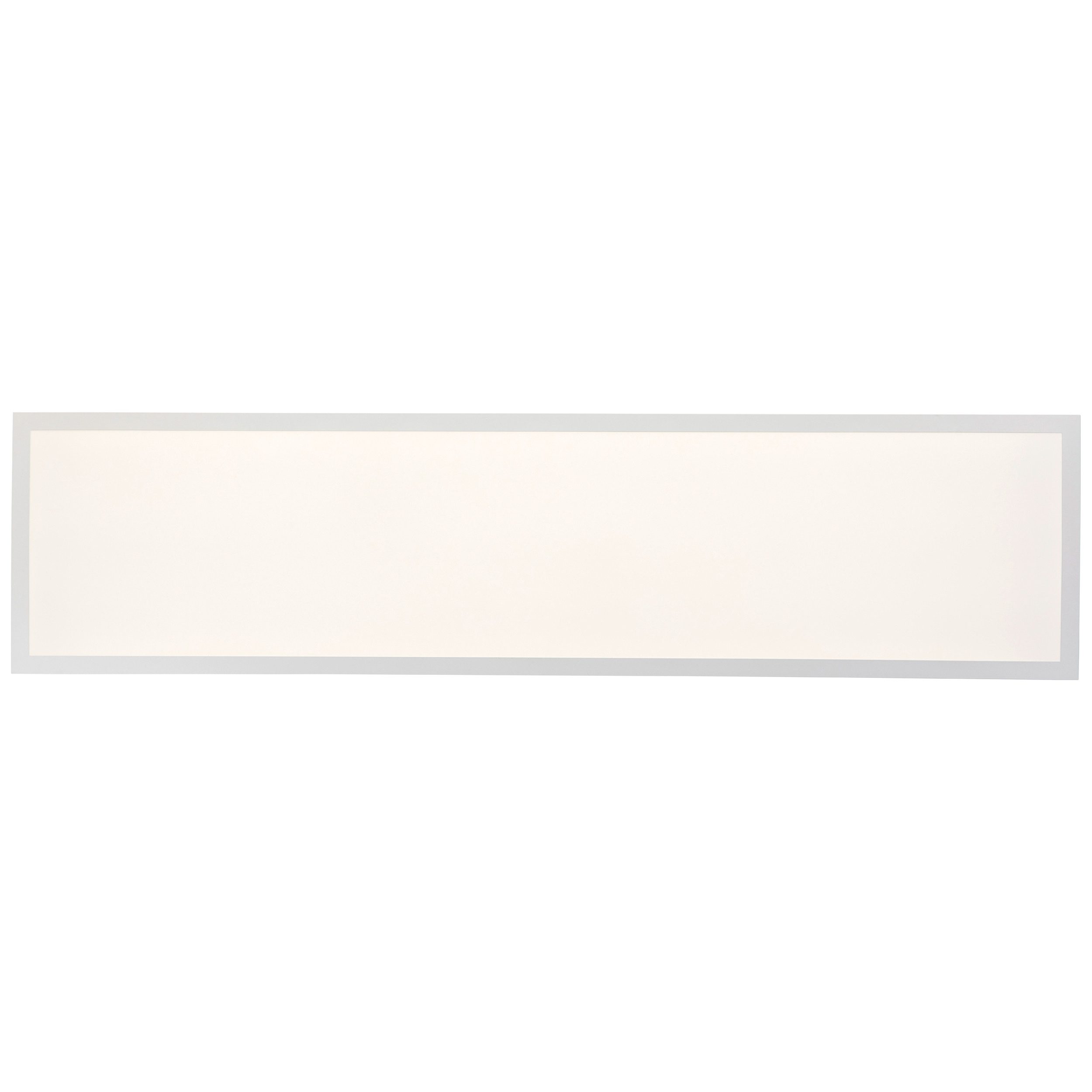 Brilliant Leuchten Led-plafondlamp Briston LED plafondopbouw-paneel, 120x30 cm, 4600 lm, 4000 K, aluminium