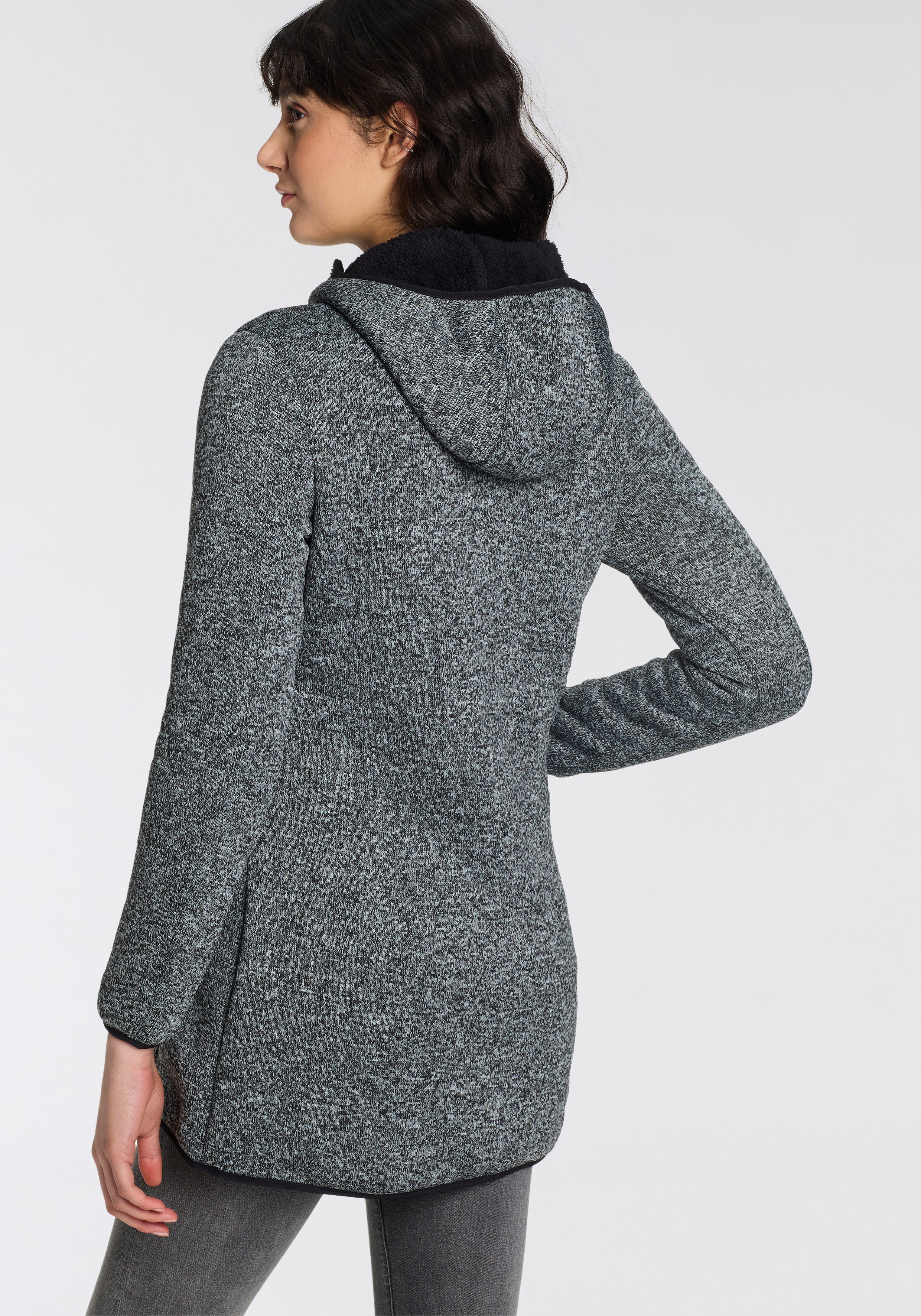 CMP Gebreide jas Parka Fix Hood