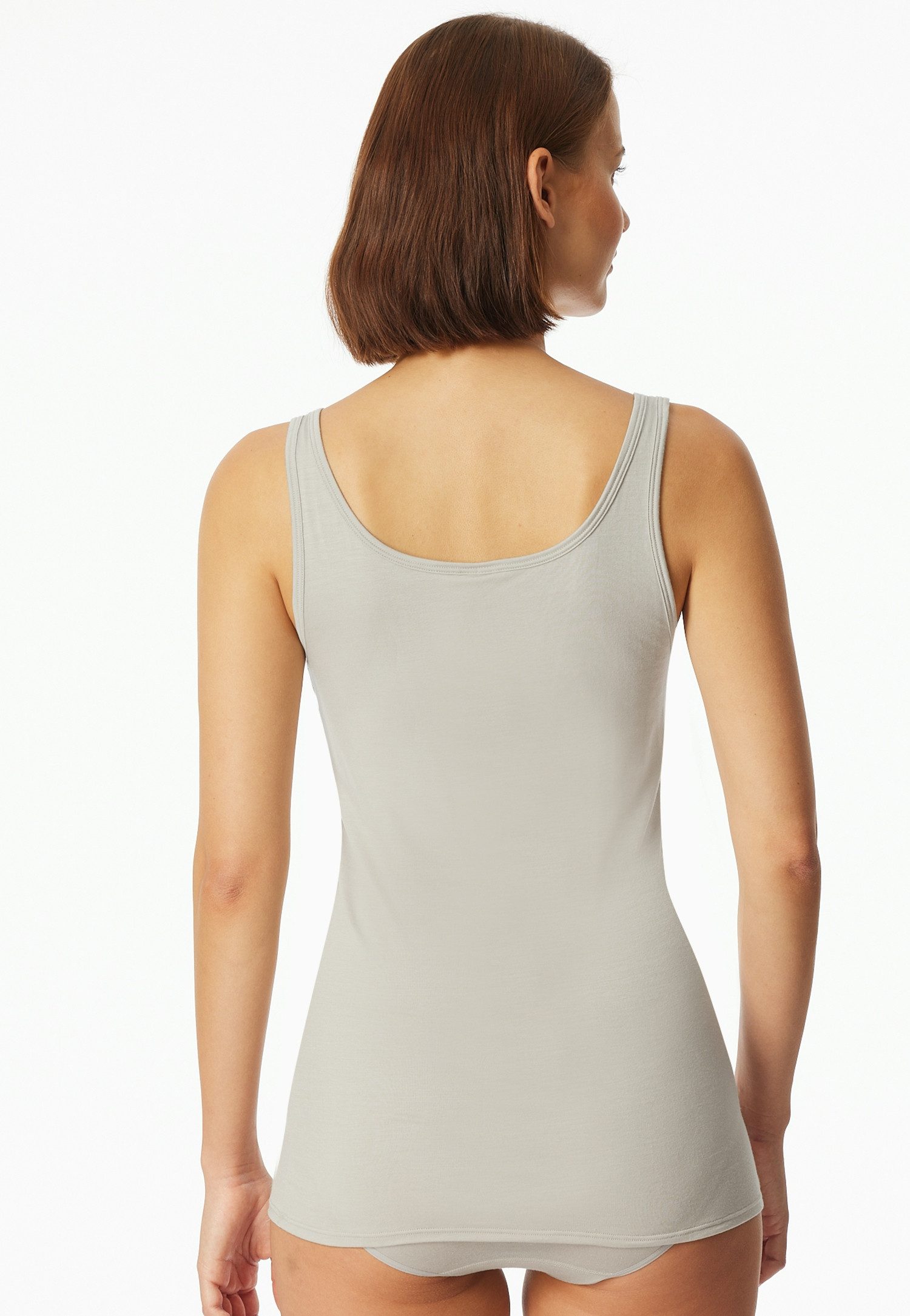 Schiesser Hemd Modal Essentials met smalle bandjes (Set van 2)