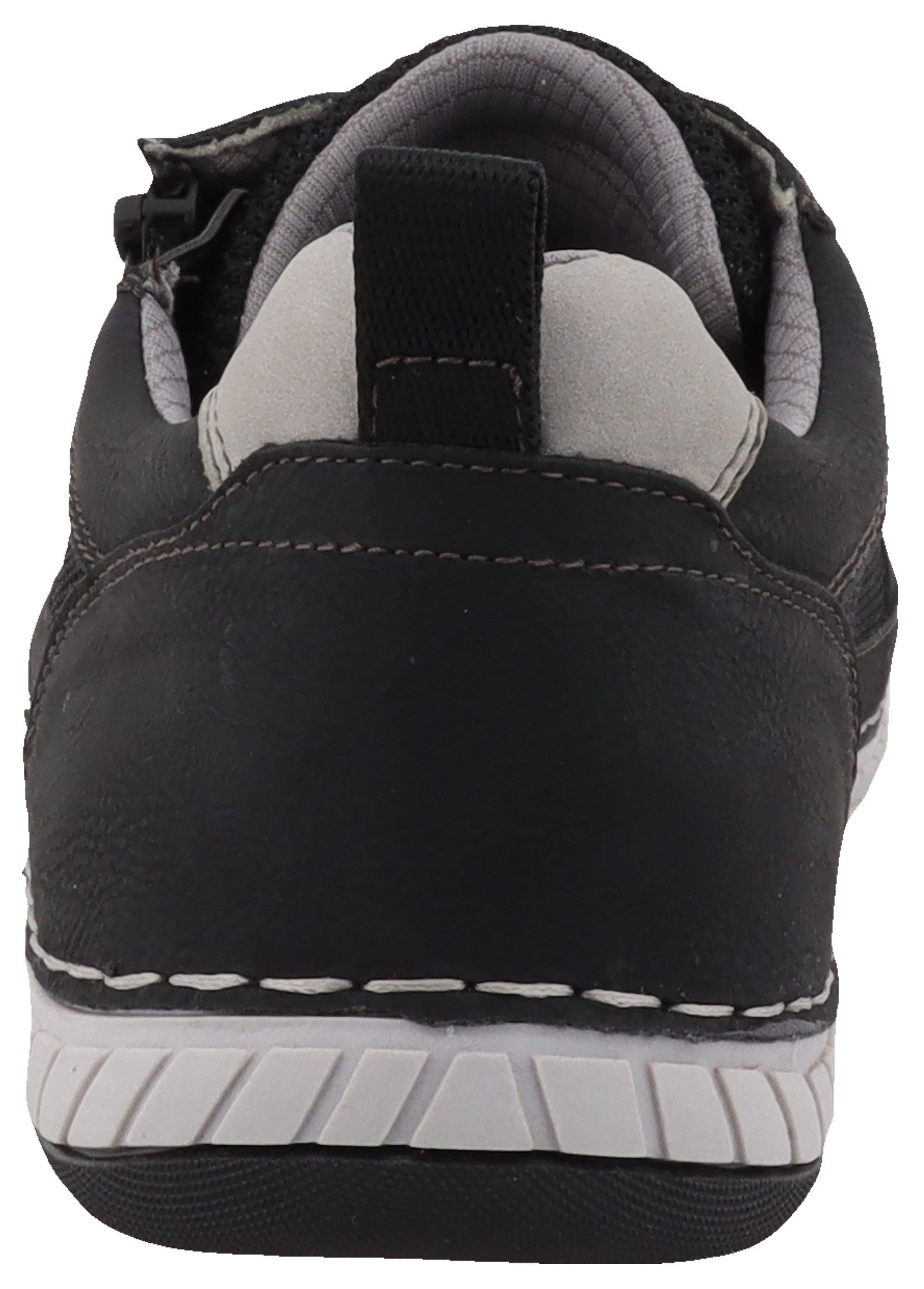 Tom Tailor Sneakers , vrijetijdsschoen, lage schoen, veterschoen met contrast-raamnaad